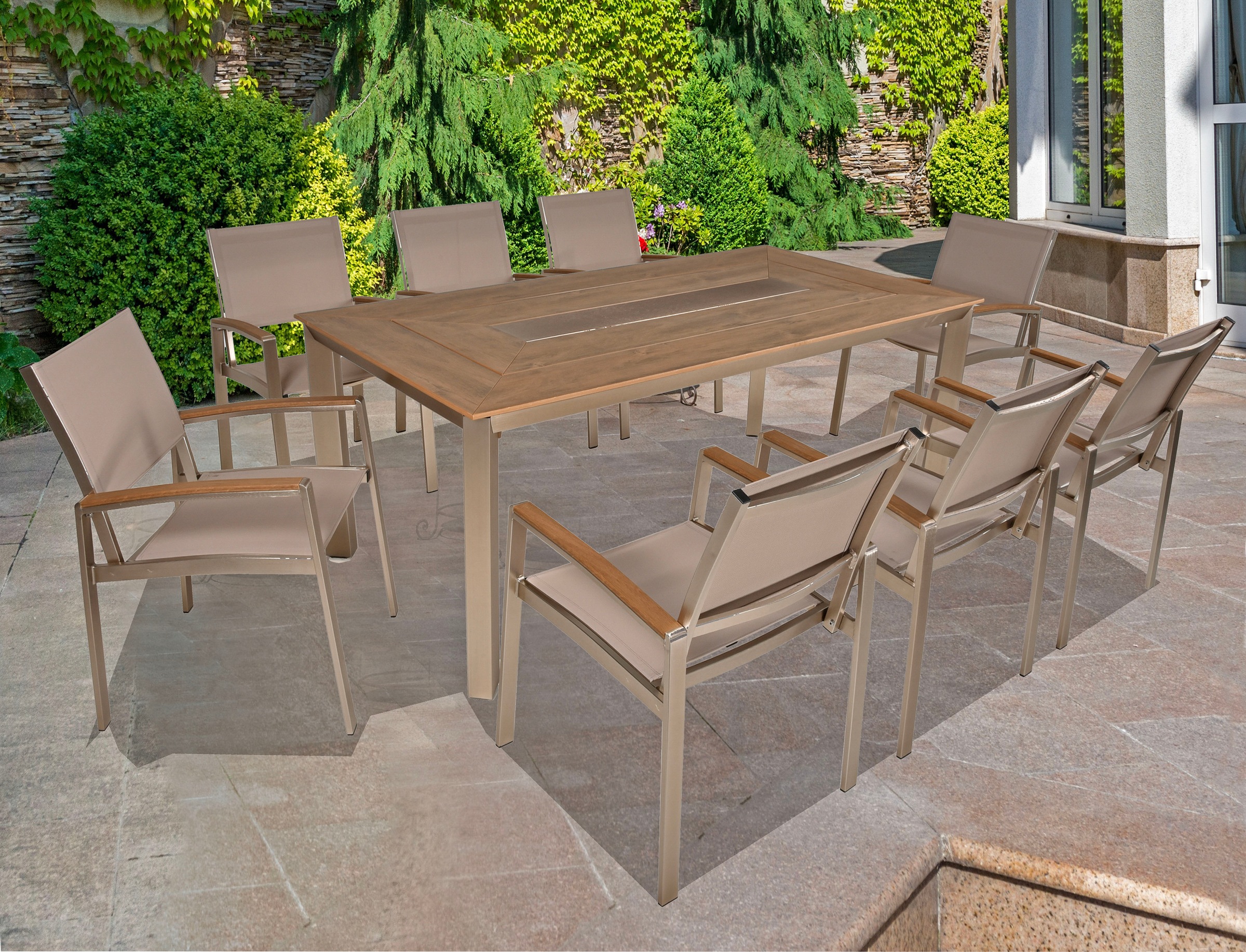 Garden Pleasure Garten-Essgruppe "FLORENCE 18", (7 tlg.) günstig online kaufen