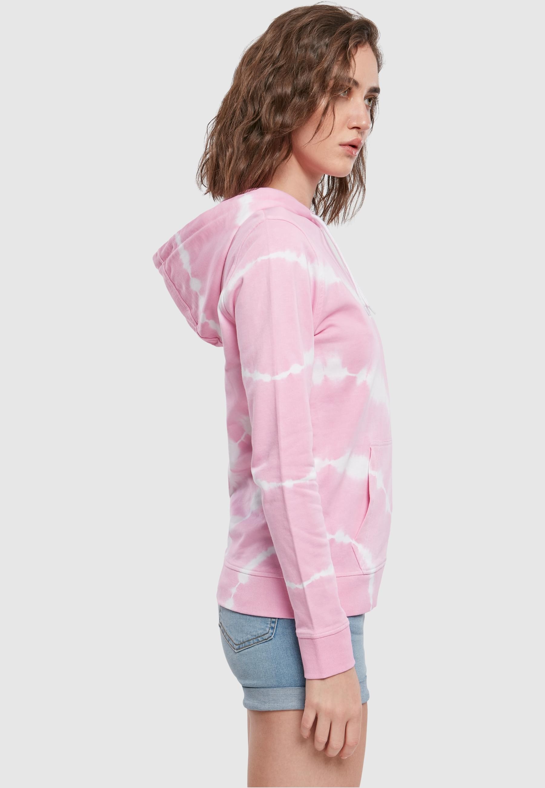 URBAN CLASSICS Kapuzenpullover »Urban Classics Damen Ladies Tie Dye Hoody«