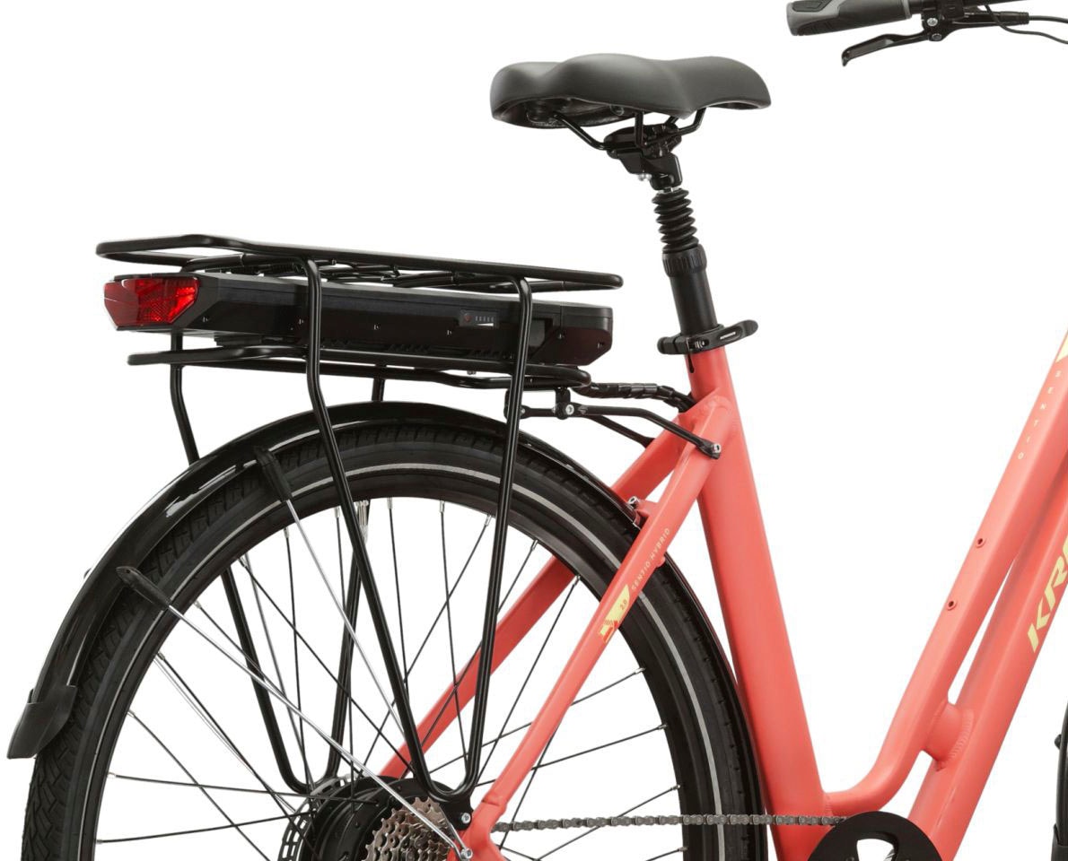 Kross E-Bike »E-Citybike Sentio Hybrid 2.0 28 Zoll orange«, 9 Gang, Shimano, Alivio T4000, Heckmotor 250 W