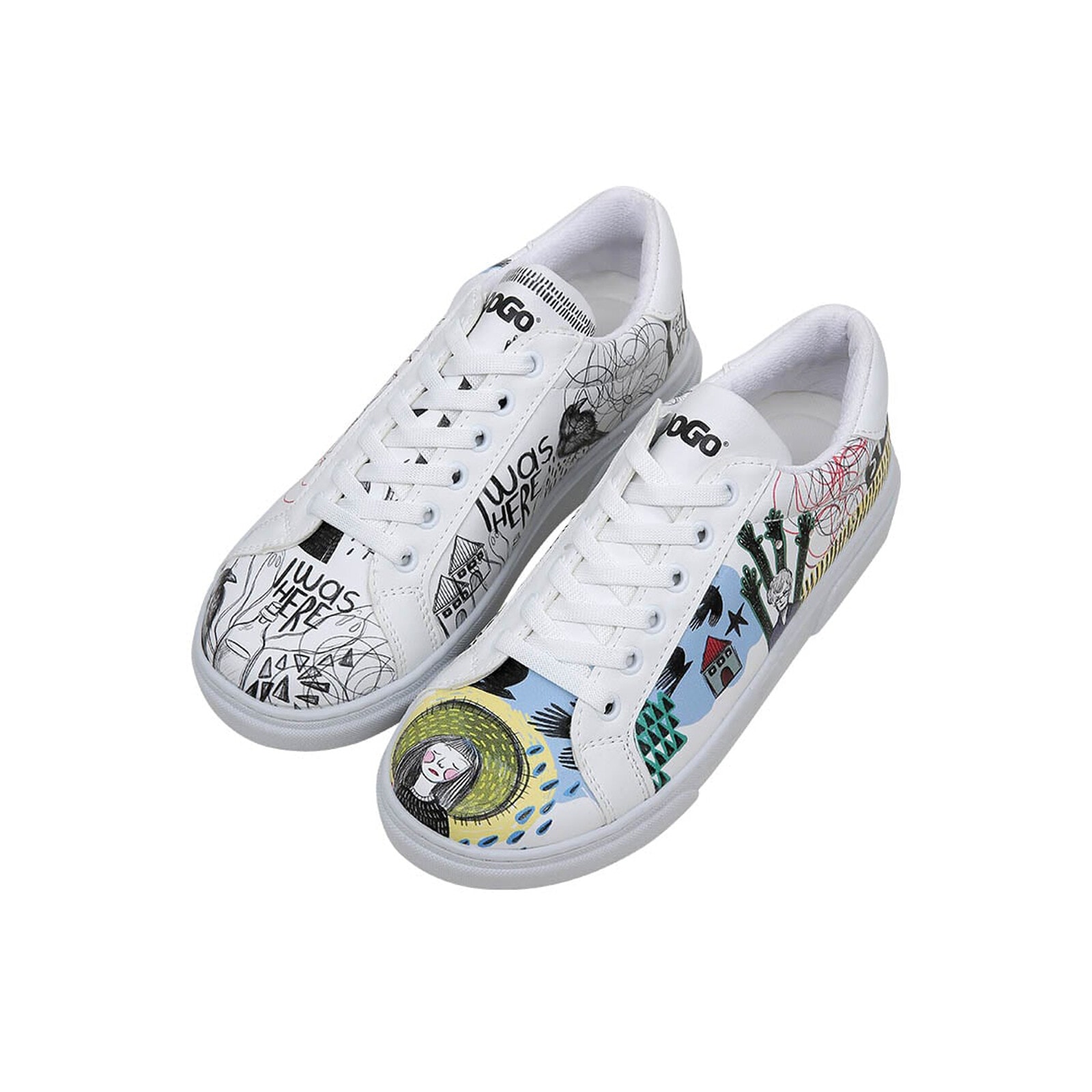 DOGO Sneaker »Ace Sneakers I Was Here Damen Sneaker / Female«, Vegan