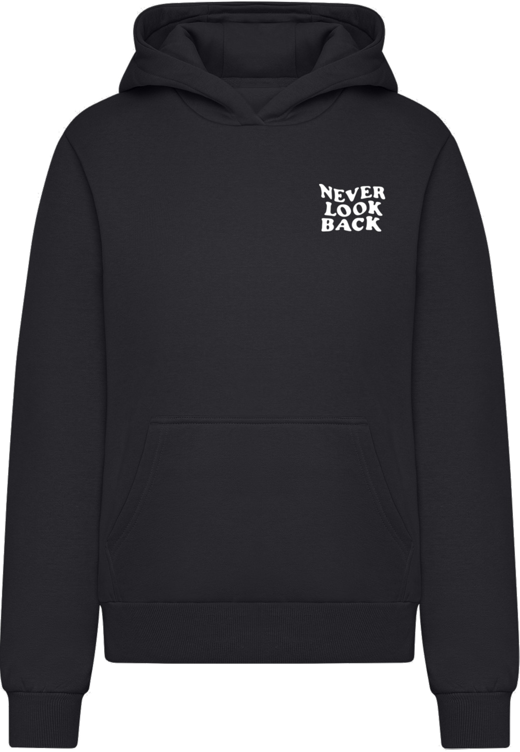 Miss Tee Kapuzenpullover »Miss Tee Never Look Back Ladies Fluffy Hoody« 1
