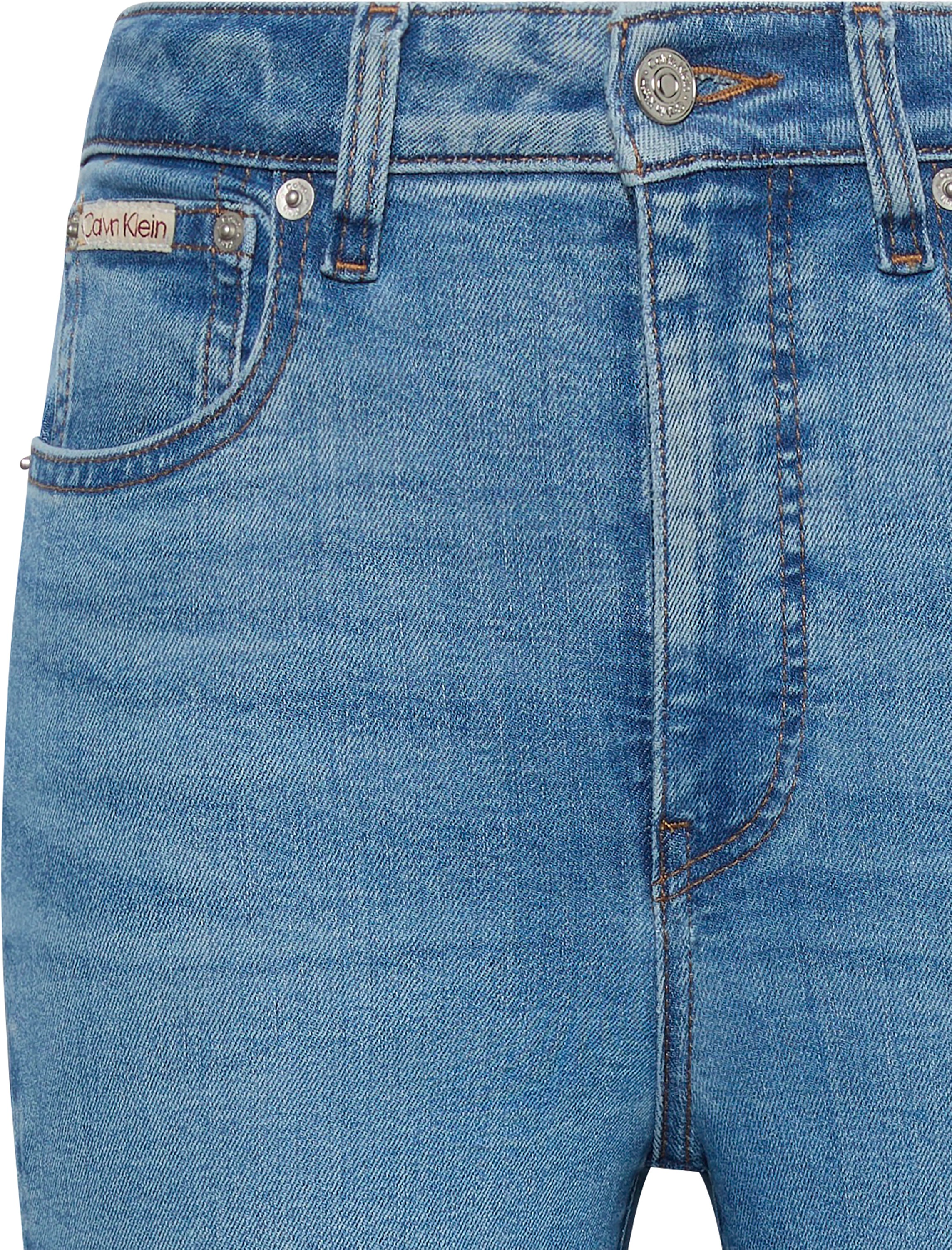 Calvin Klein Jeans Skinny-fit-Jeans »HGH RS SKNNY ANKL JN«, Mit Gürtelschlaufen