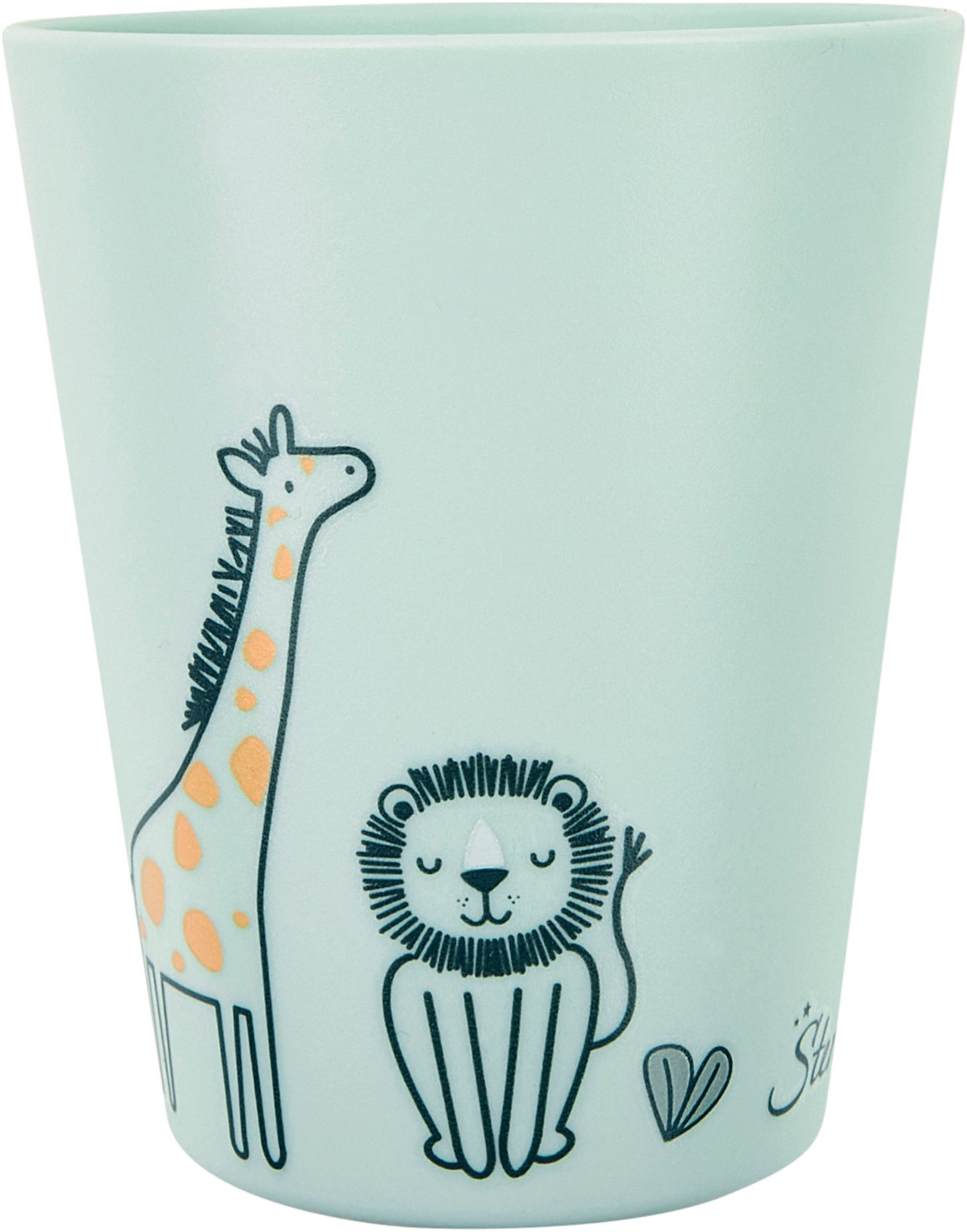 Sterntaler® Kindergeschirr-Set »Safari, eckig«, (5 tlg.)