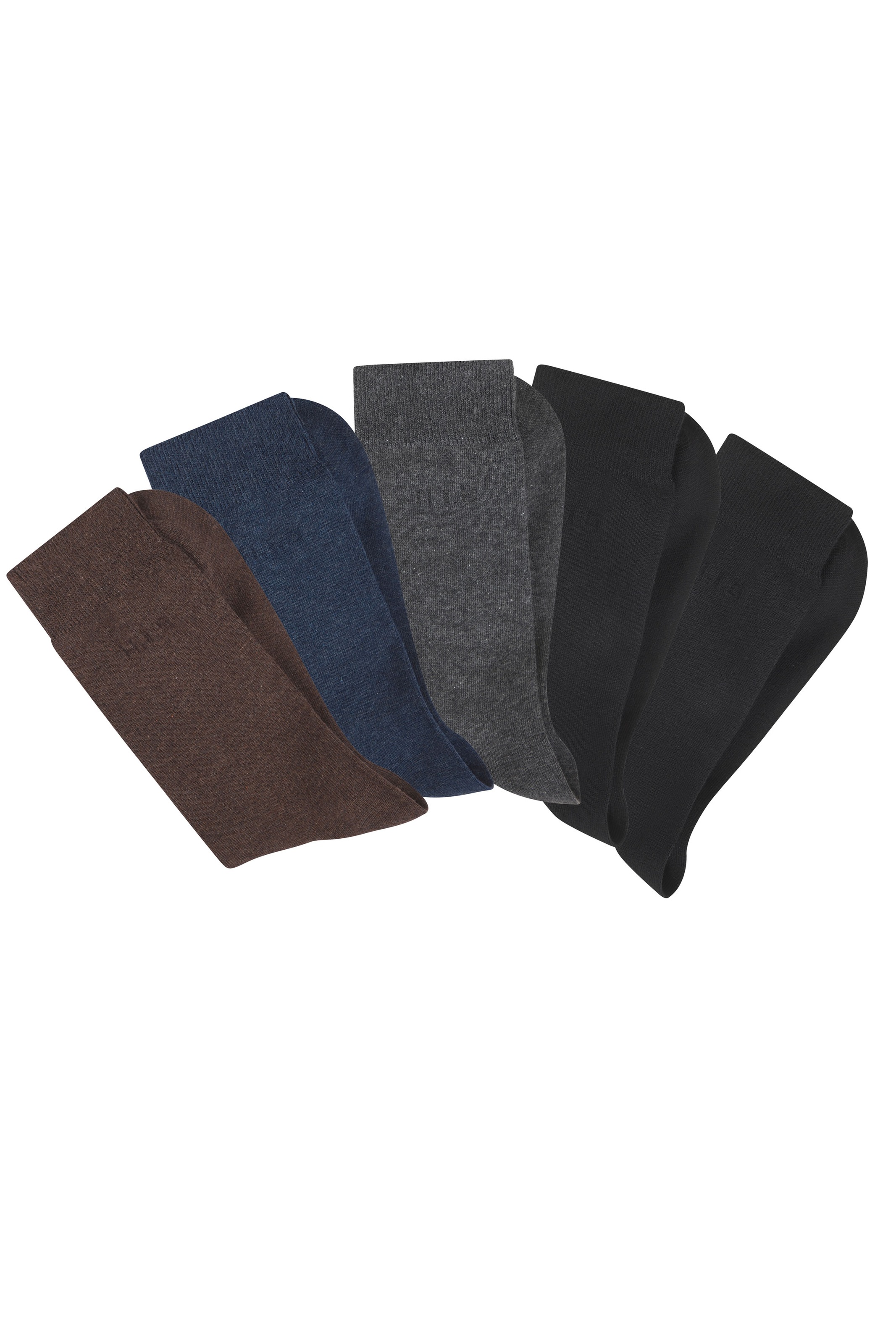 H.I.S Businesssocken Packung, 5 Paar tlg. mit klassischem Rippbündchen günstig online kaufen