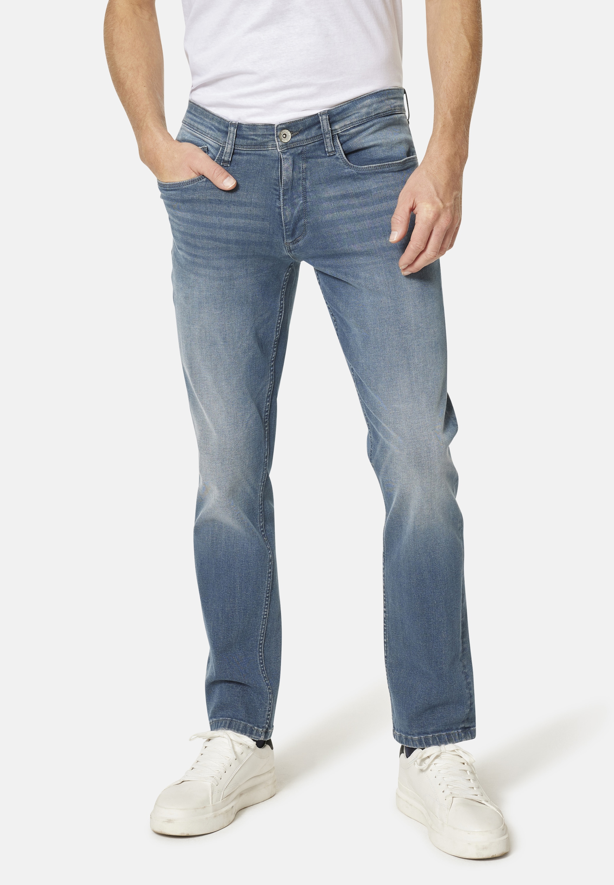 Stooker Men "Glendale Season Slim Straight Fit Jeans" Slim Straight Fit Cas günstig online kaufen