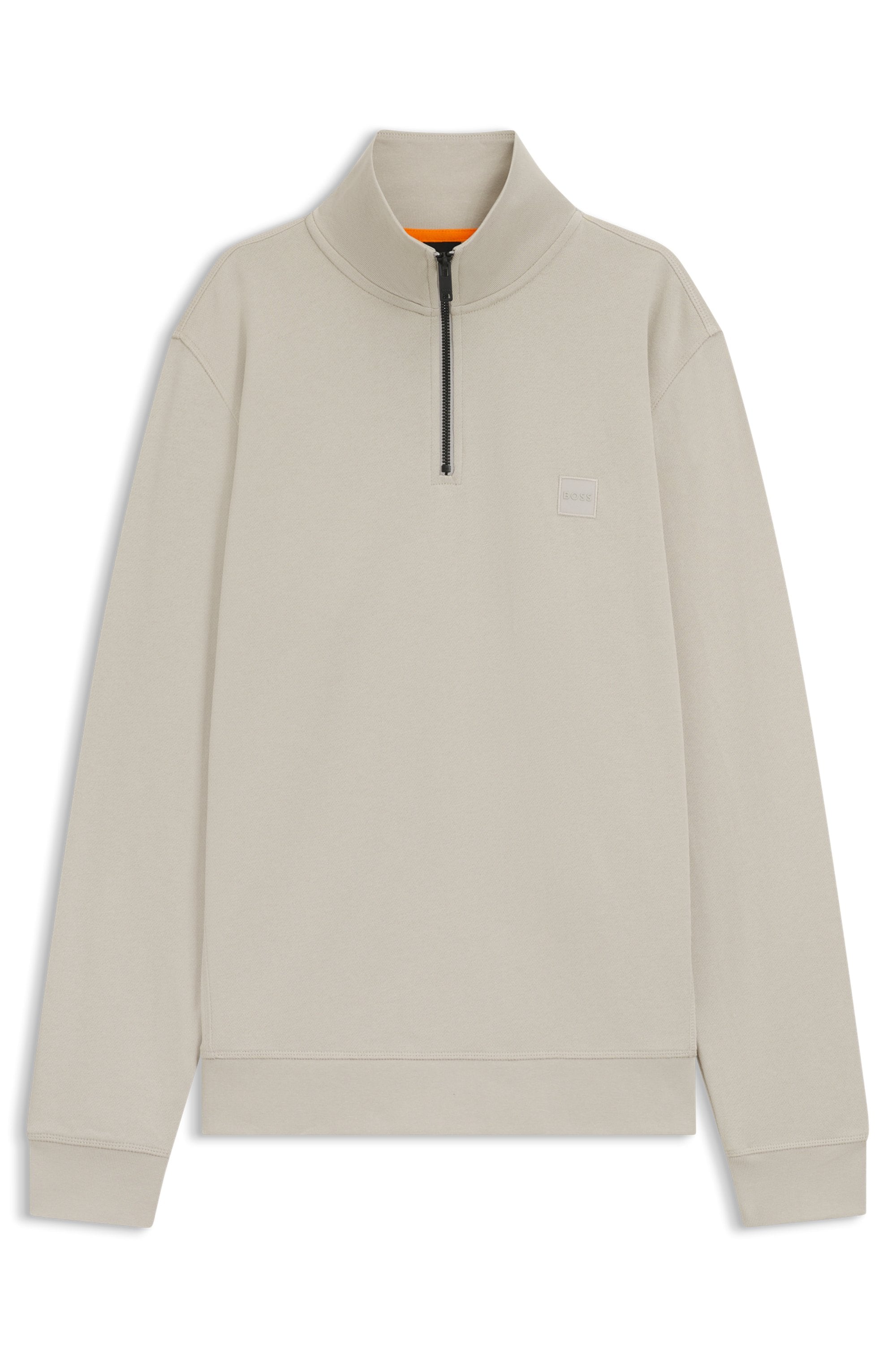 BOSS ORANGE Sweatshirt »Zetrust«, (1 tlg.), mit Reißverschluss am Kragen