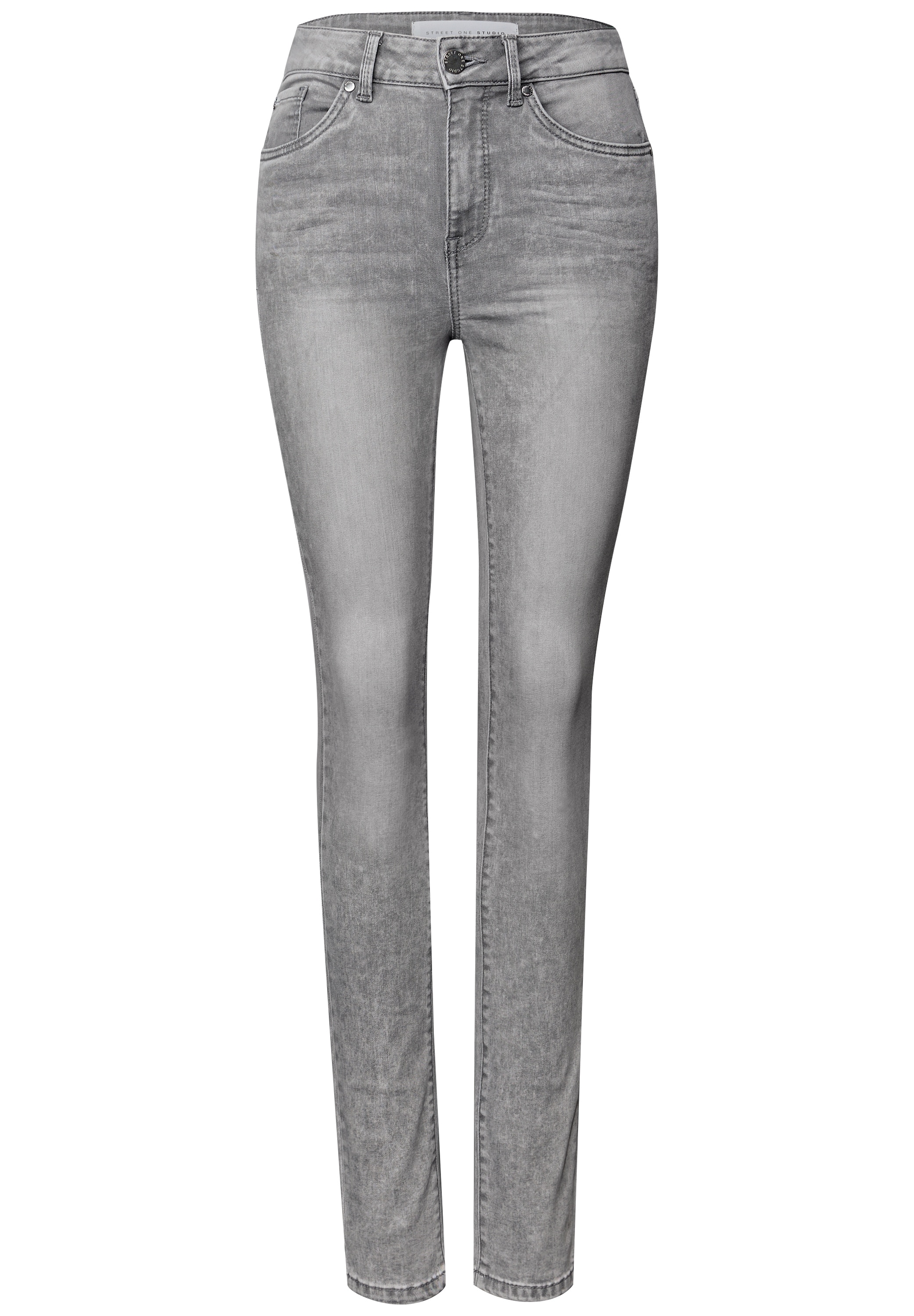 STREET ONE STUDIO Skinny-fit-Jeans, aus Baumwolle mit Stretchanteil