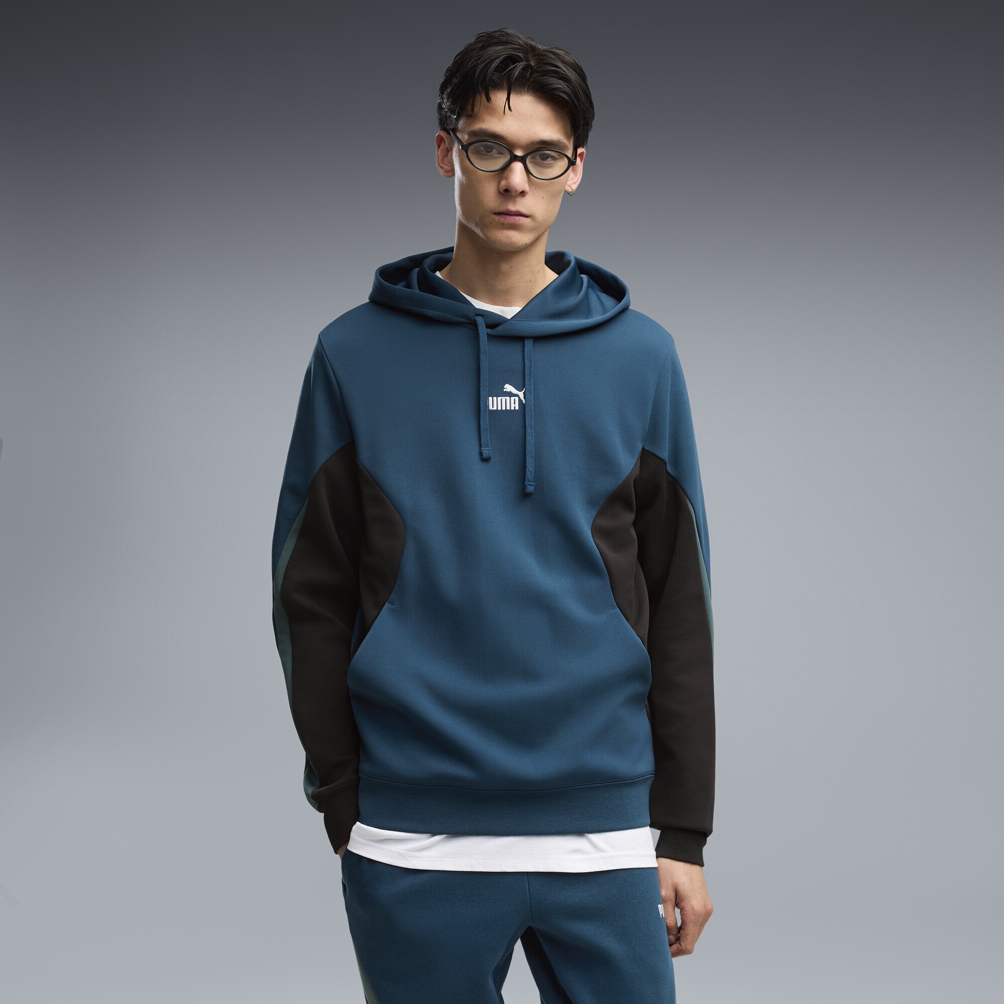 PUMA Hoodie »Essentials Colourblock Hoodie Herren«
