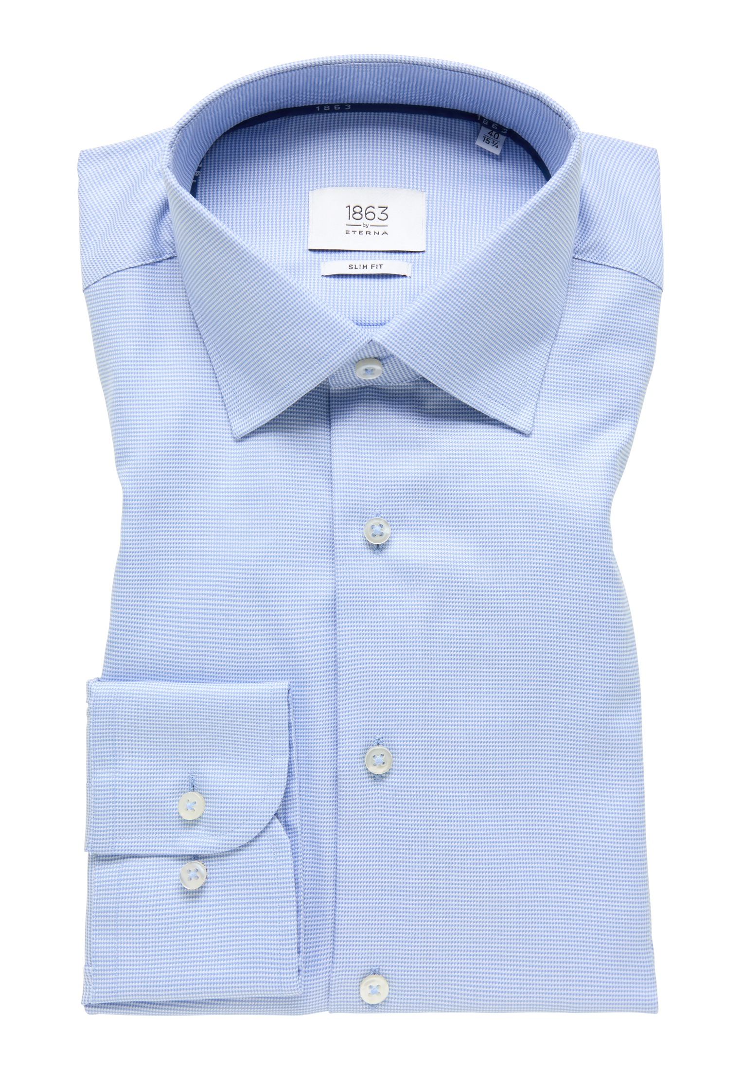 Eterna Langarmhemd »SLIM FIT« NON IRON (bügelfrei)