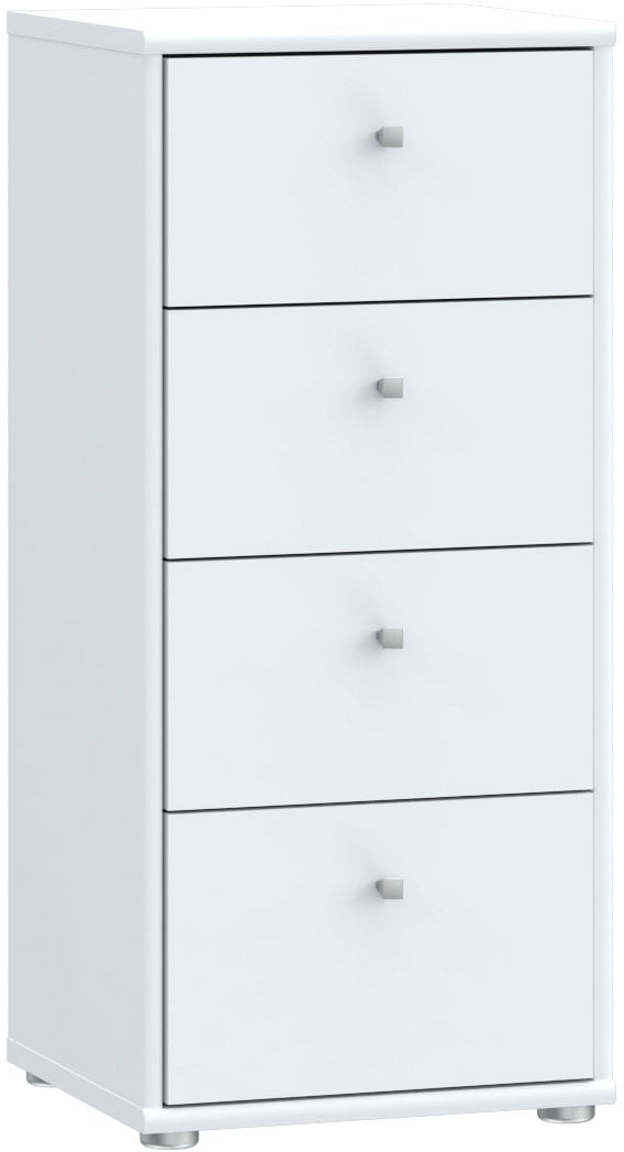 FORTE Kommode "Tempra, Kommode, 4 Schubkästen, Höhe 85,5 cm" Breite 38,6 cm günstig online kaufen