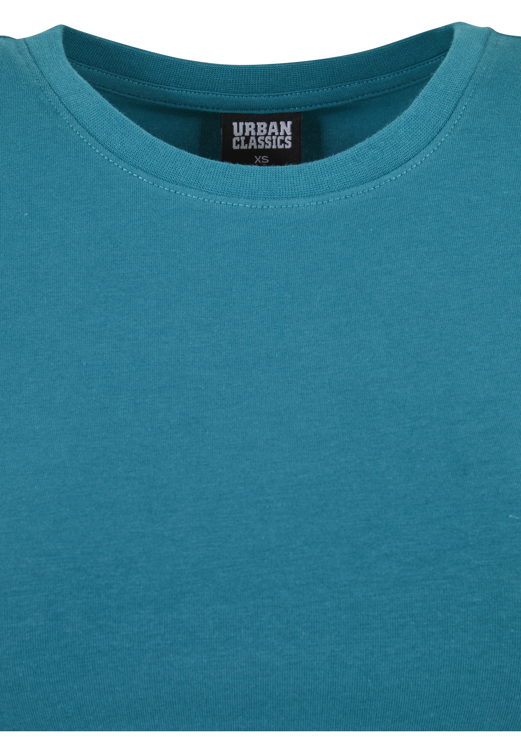 URBAN CLASSICS T-Shirt »Urban Classics Damen Ladies Stretch Jersey Cropped Tee« 1