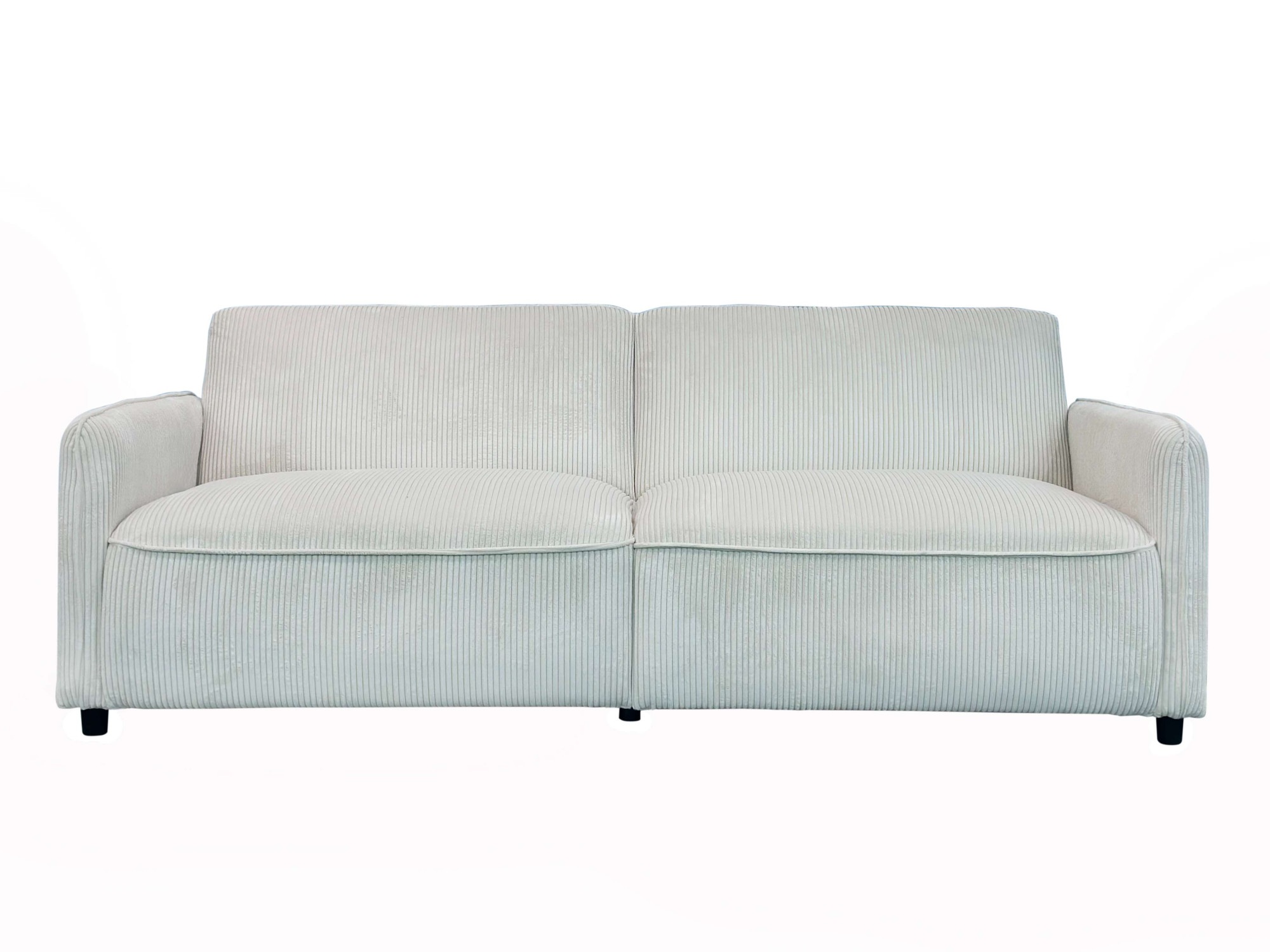 Dorel Home 3-Sitzer "Allie Curved Schlafsofa 209 cm", Bettfunktion (110/190 günstig online kaufen