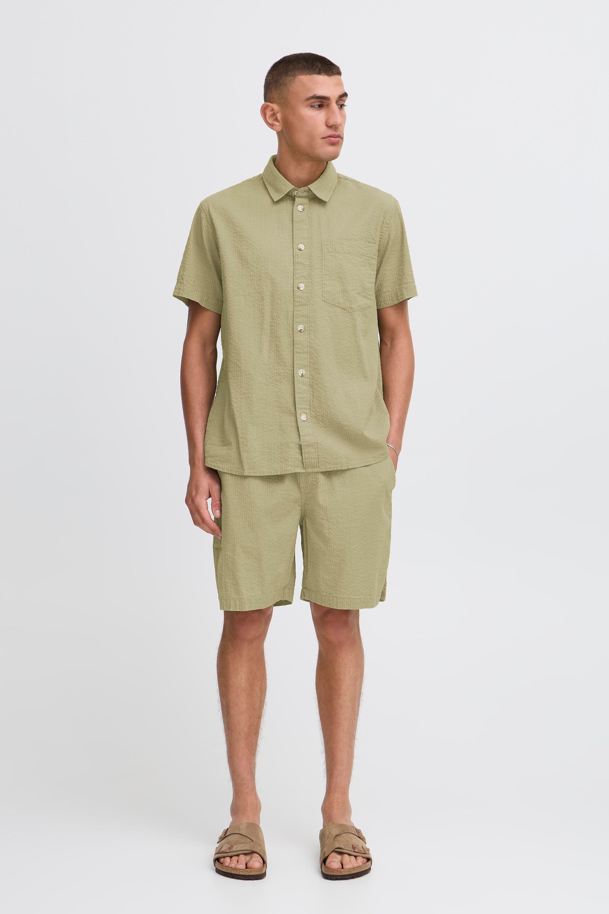 Solid Kurzarmshirt "Kurzarmhemd SDPALLE" günstig online kaufen