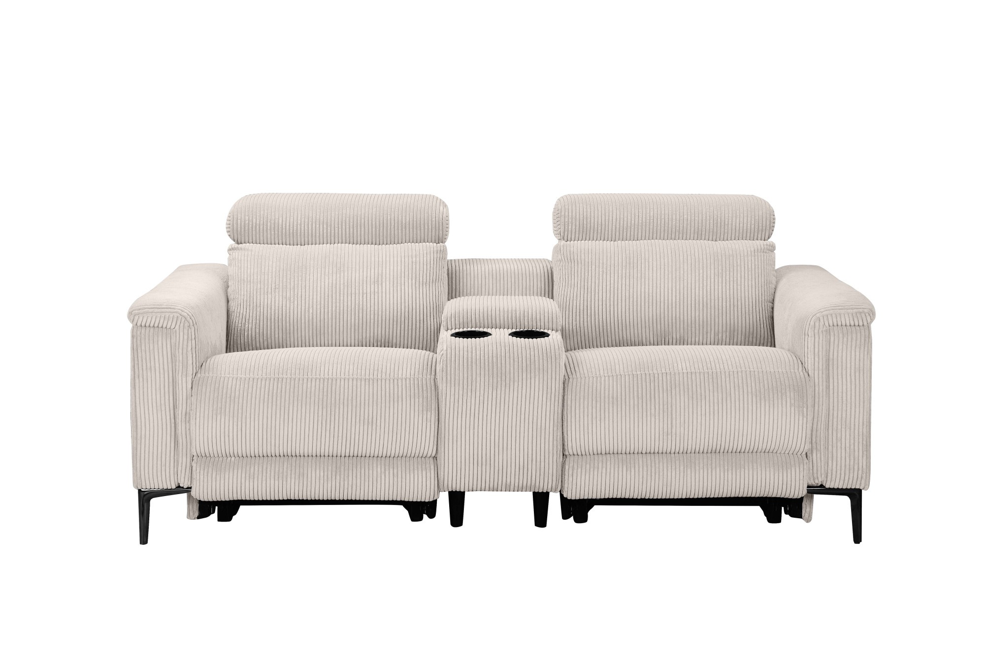 OTTO home 2-Sitzer "LUND Cord, Relaxfunktion, TV-Sessel, manuell/elektrisch günstig online kaufen