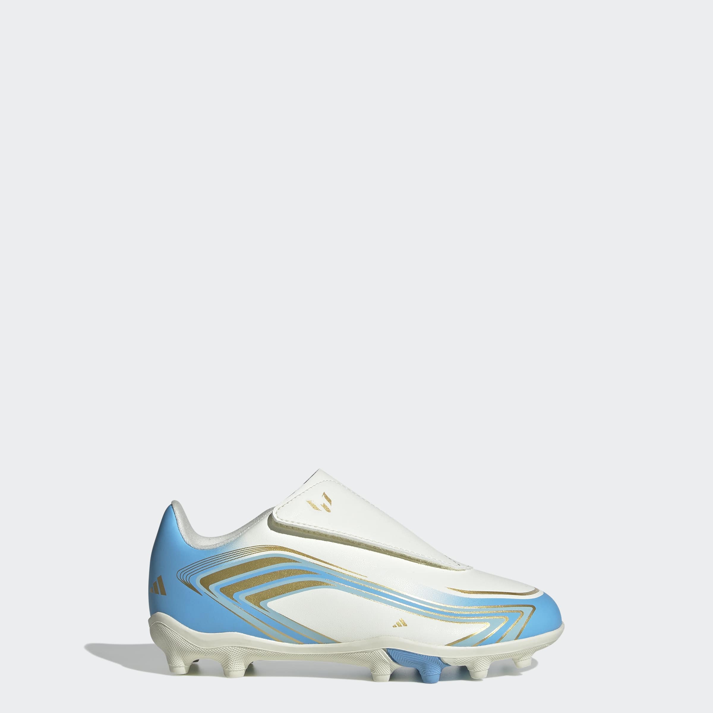 adidas Performance Fußballschuh »F50 MESSI CLUB KIDS , FESTE / GEMISCHTE BÖDEN, KLETTVERSCHLUSS«  für viele verschiedene Böden geeignet