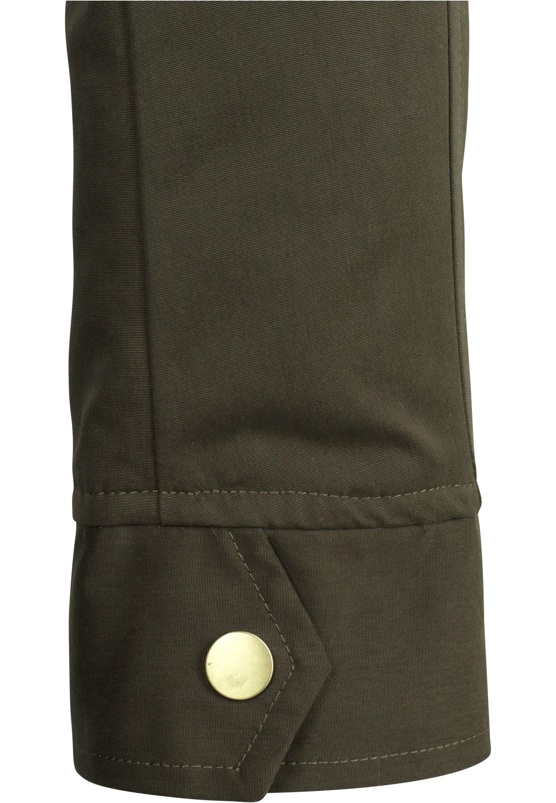 URBAN CLASSICS Parka »Urban Classics Damen Ladies Peached Teddy Lined Parka«, (1 St.), mit Kapuze