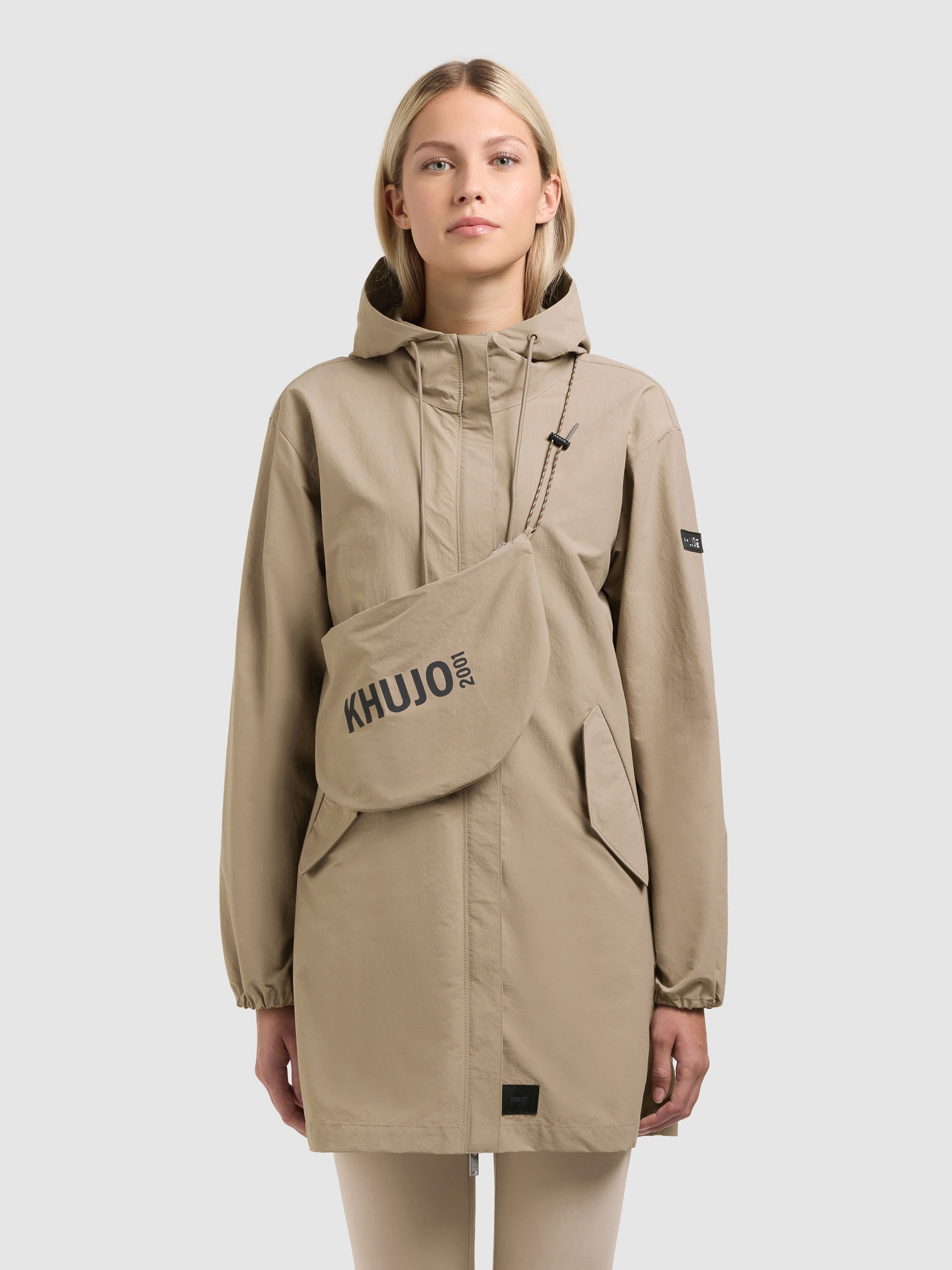 khujo Sommerjacke "AMETI" mit Kapuze günstig online kaufen