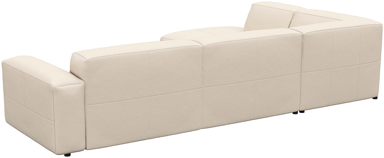 FLEXLUX Ecksofa »Lucera, super bequem durch hochwertigen Sitzaufbau mit Kaltschaum«, modern & anschmiegsam, L-Form, Designsofa