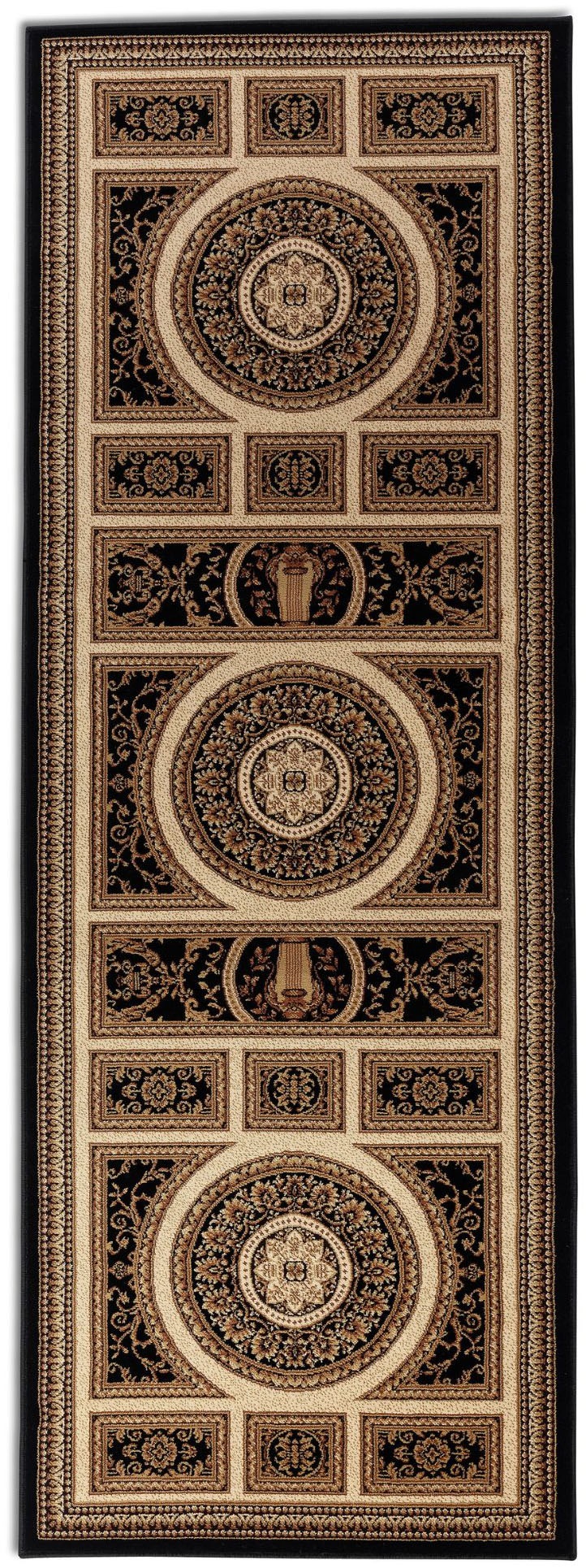 NORTHRUGS Teppich »Guzara«, rechteckig, 8 mm Höhe, Orient Optik, Läufer, strapazierfähig, pflegeleicht, robust
