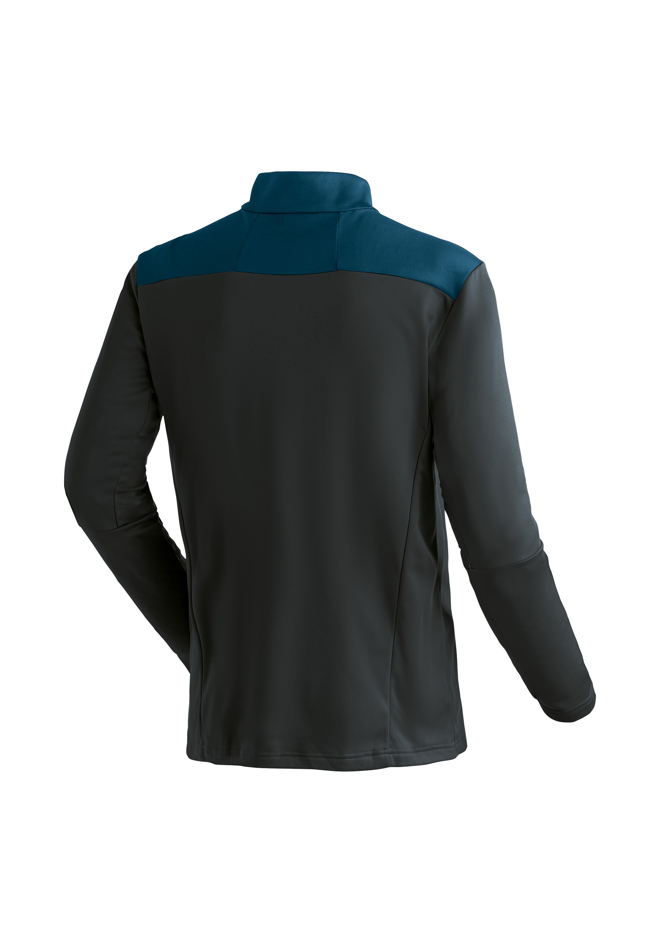 Thumbnail - Maier Sports Rollkragenpullover "Felian" Herren Midlayer, pflegeleichtes Half-Zip Fleece, Regular Fit