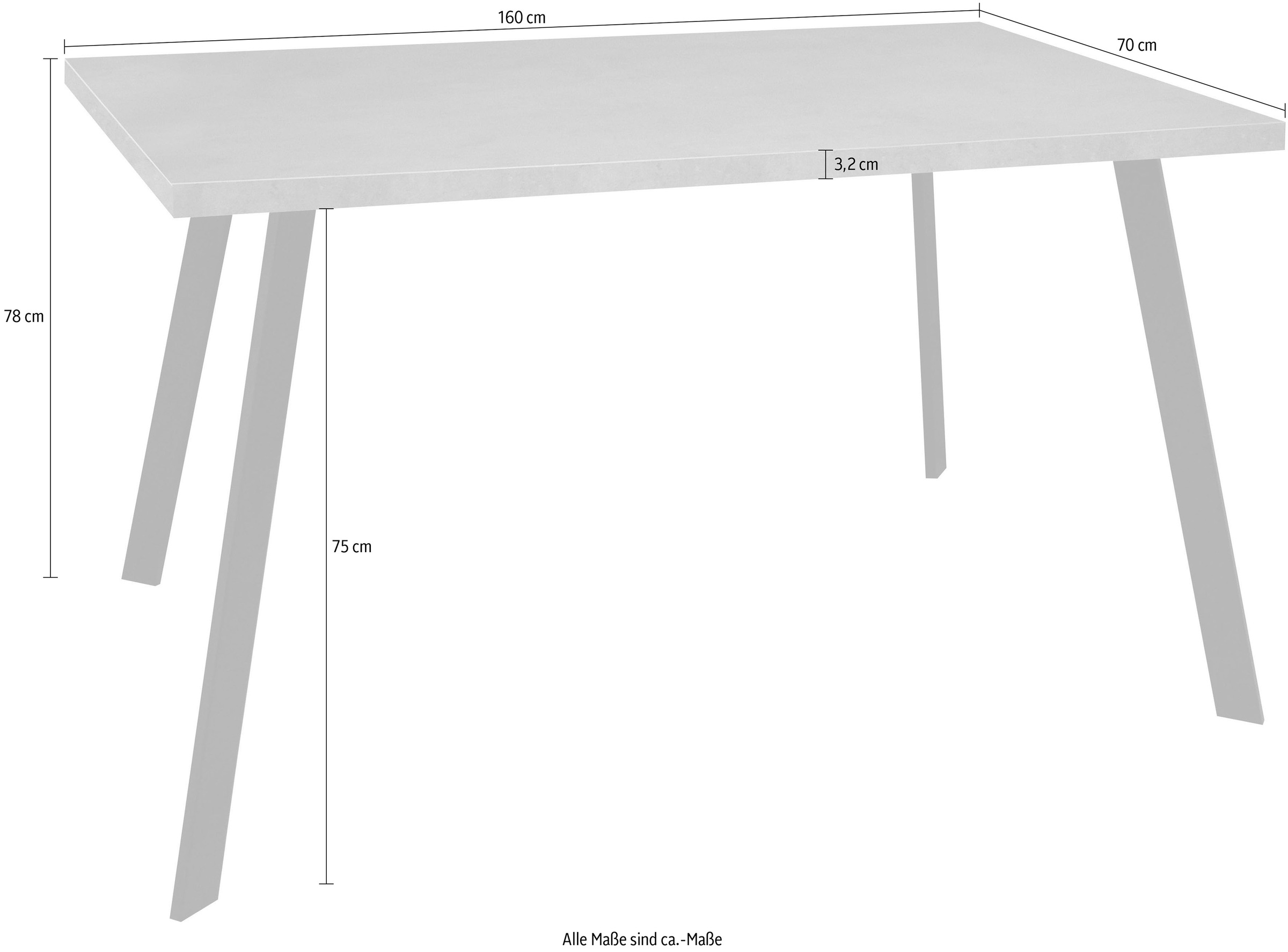 Mäusbacher Schreibtisch »Big System Office«, Breite 160 cm