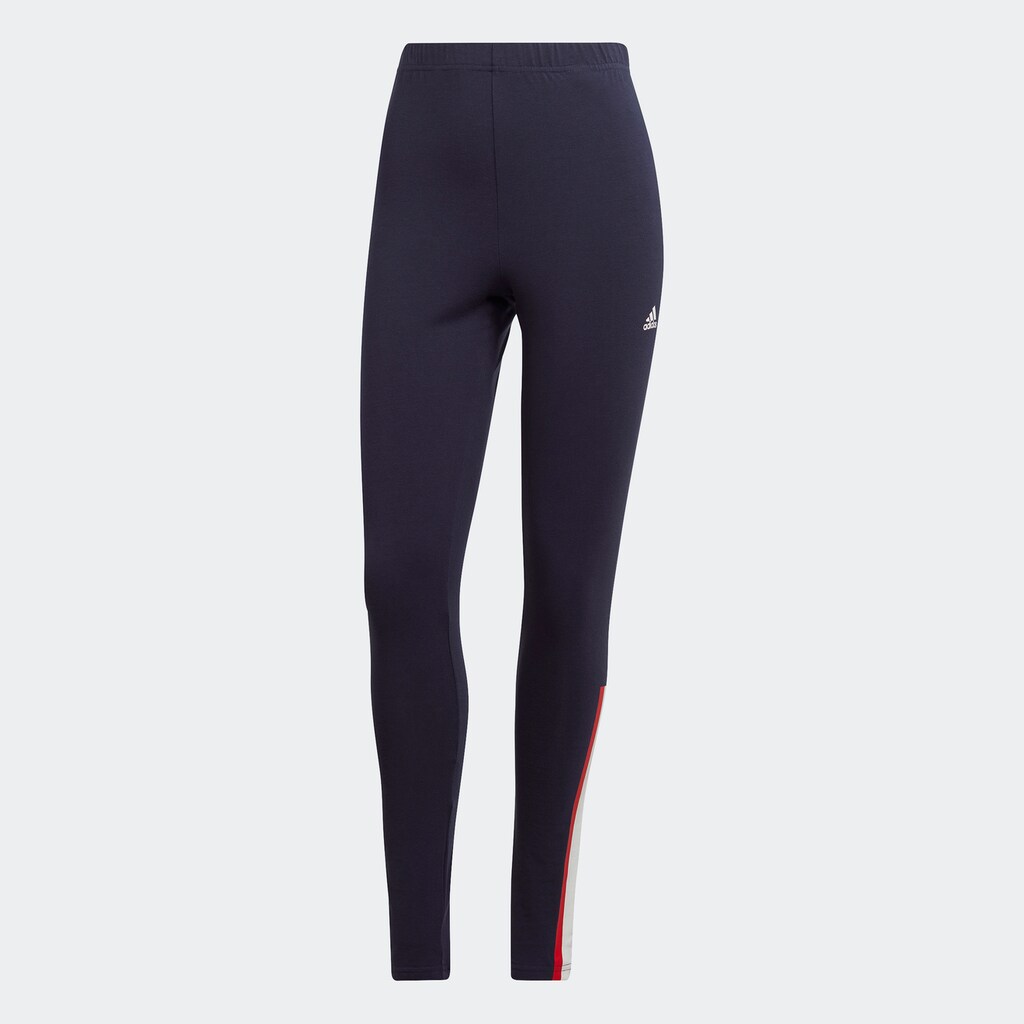 adidas Sportswear Leggings »ESSENTIALS PINSTRIPE BLOCK TIGHT«, (1 tlg.)