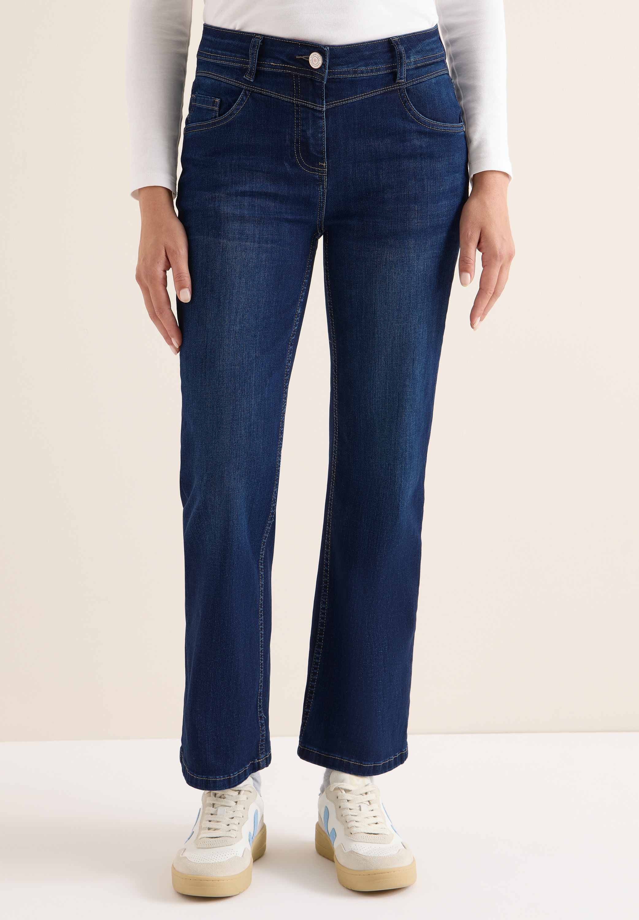 Cecil Slim-fit-Jeans High Waist