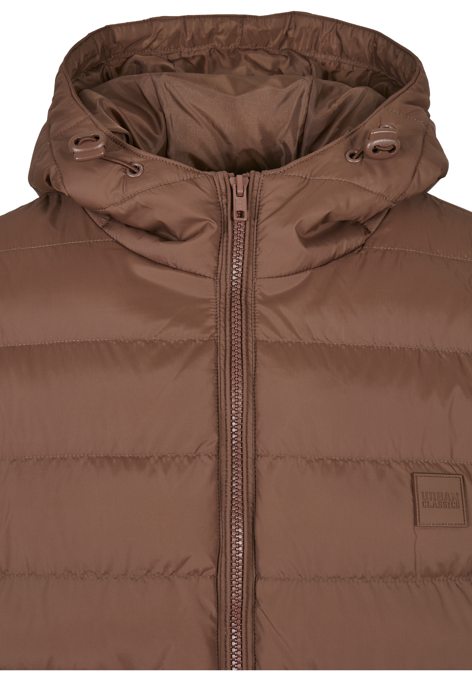 URBAN CLASSICS Winterjacke »Urban Classics Herren Basic Bubble Jacket« 1 Stk. tlg. mit Kapuze
