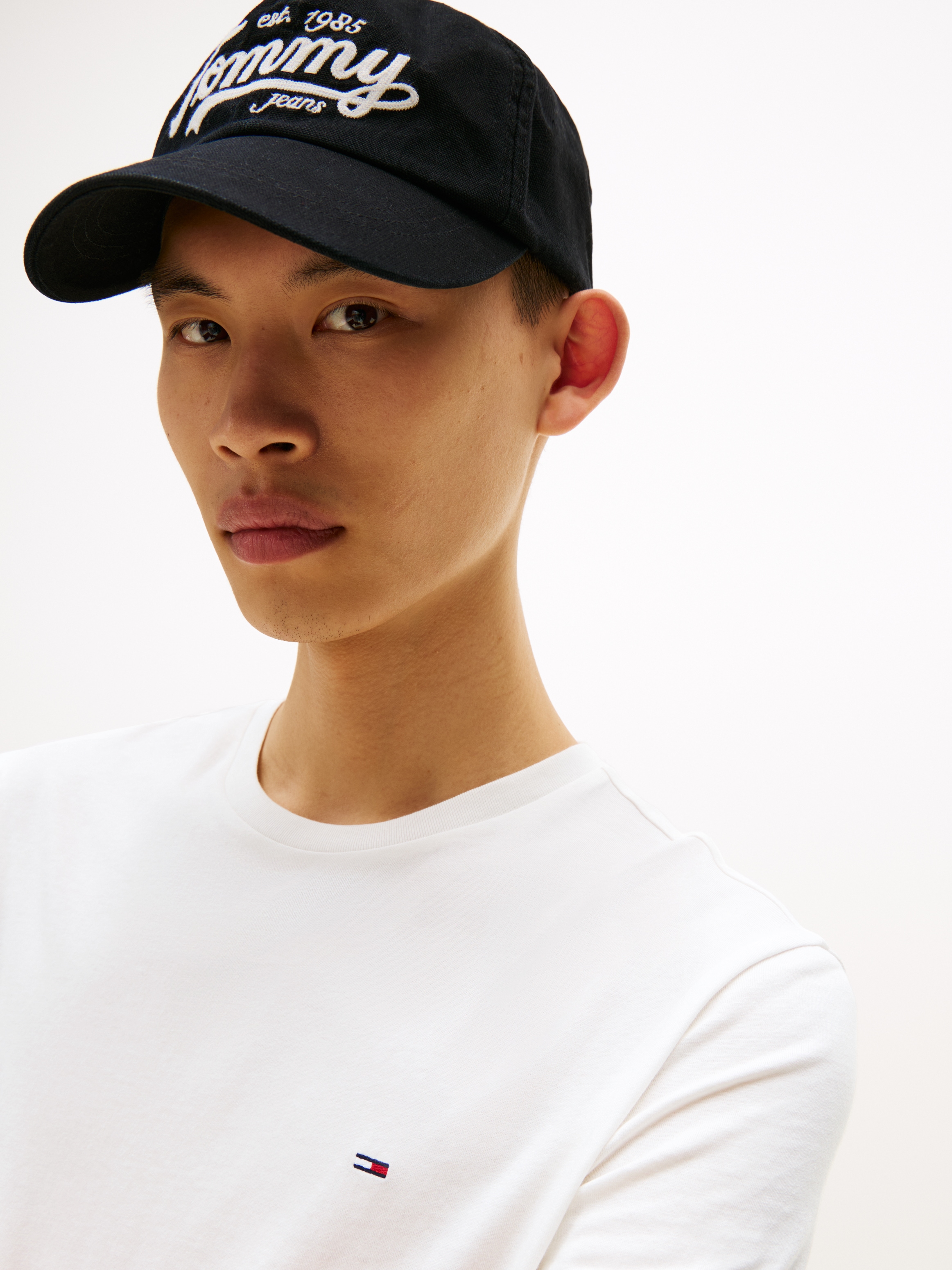 Tommy Jeans T-Shirt »TJM XSLIM 3 PACK TEE«, Mit Rundhalsausschnitt