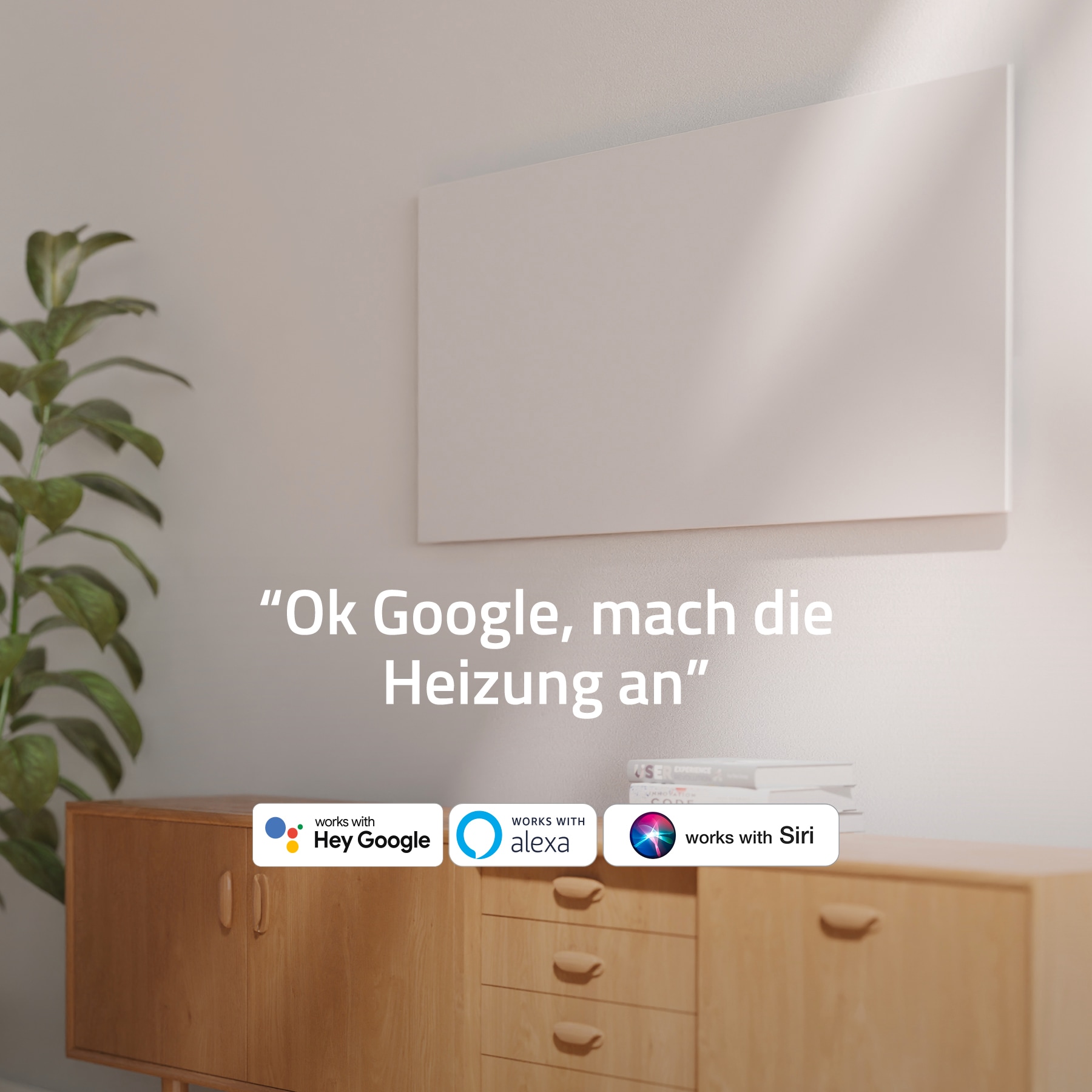Hombli Smart-Home-Zubehör »Smartes Infrarot Heizpanel 700W«