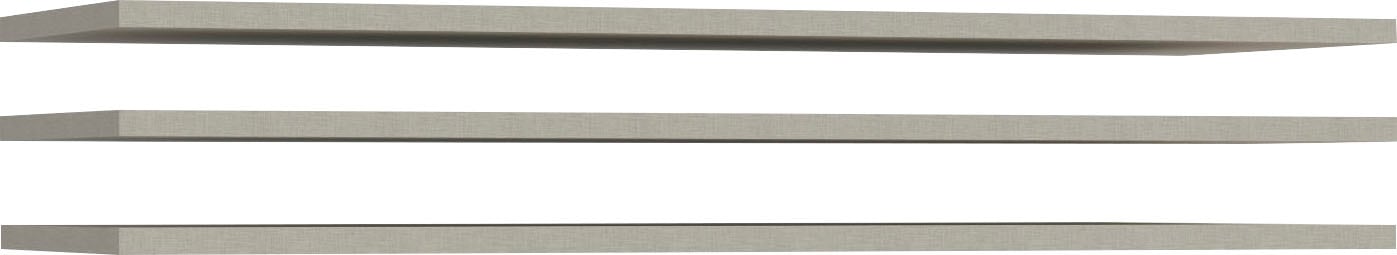 FORTE Einlegeboden, 3 tlg. Set, Breite 117 cm