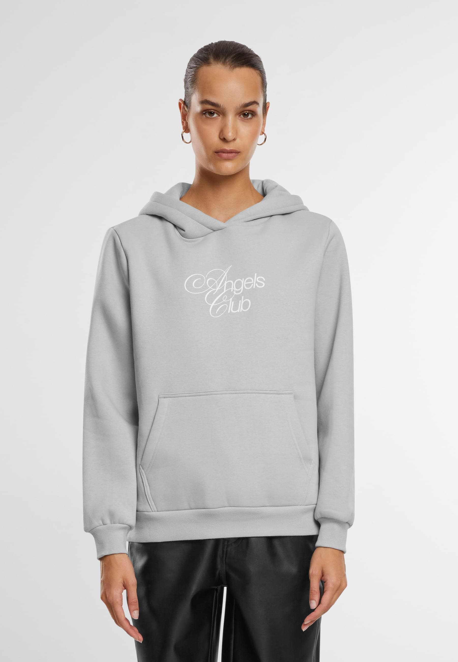Miss Tee Kapuzenpullover »Miss Tee Angels Club Ladies Fluffy Hoody«, (1 tlg.)