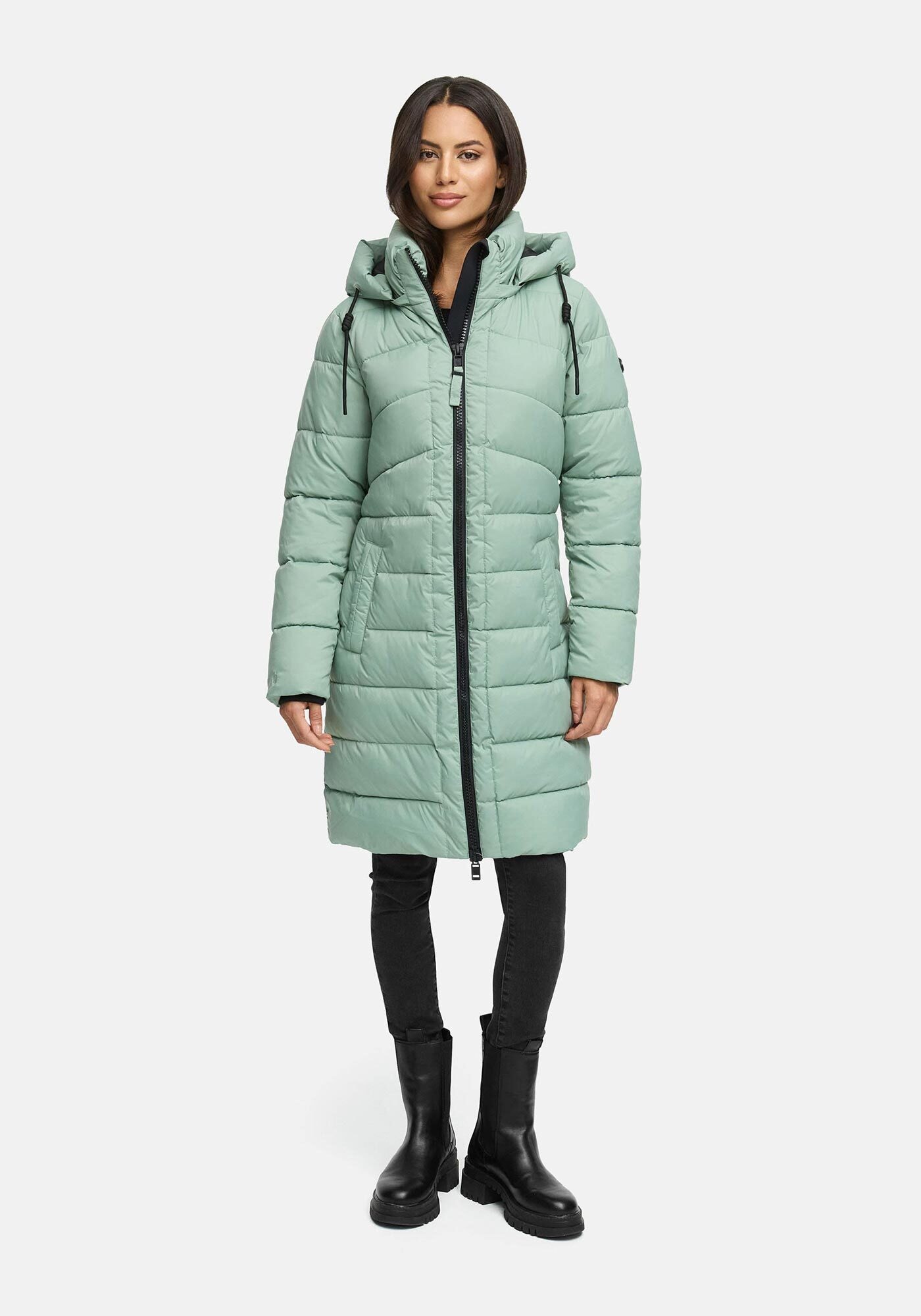 Marikoo Winterjacke »Kaltnäschen«, mit warmem Fleece in den Taschen