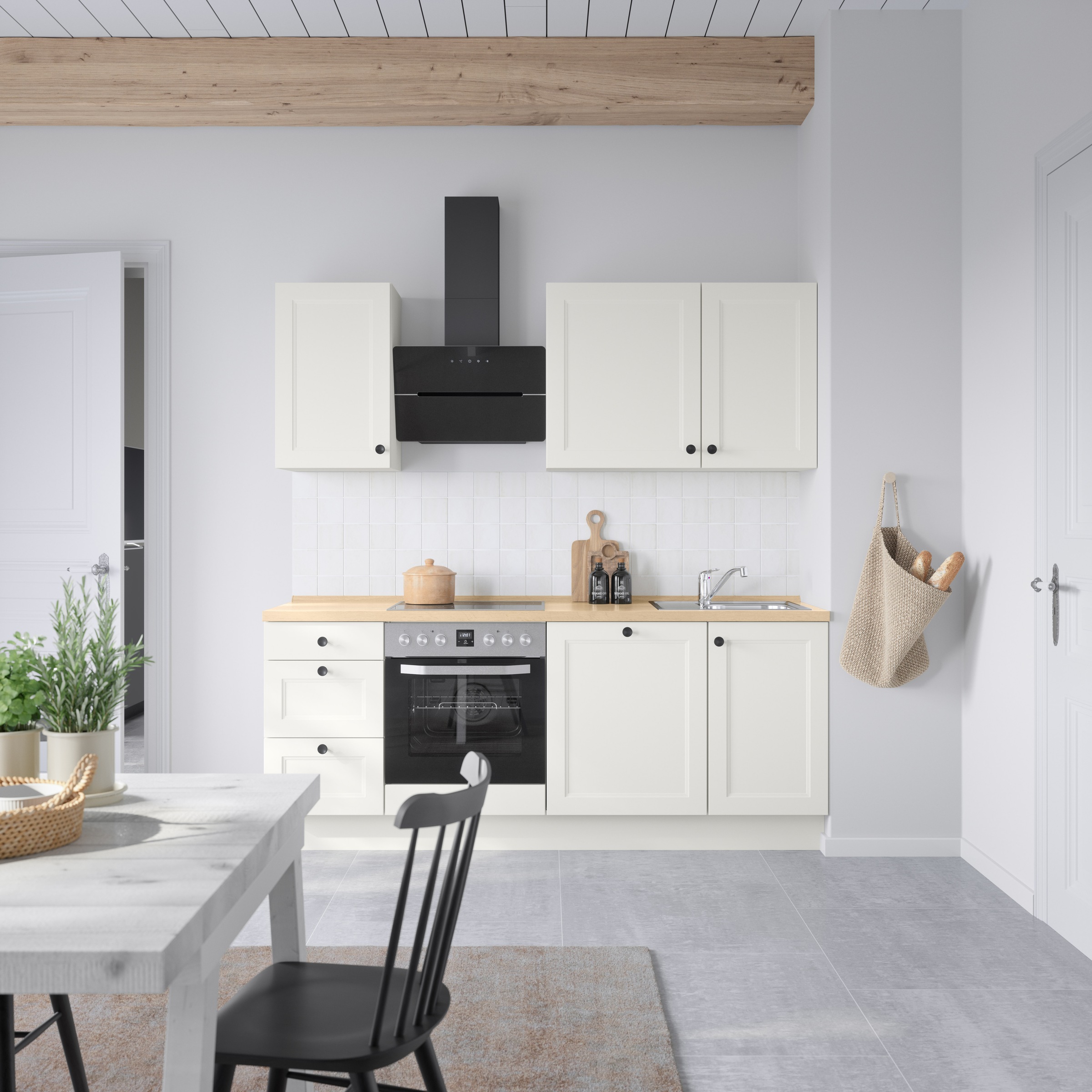 nobilia® Küchenzeile »"Cascada II"«, vormontiert, Breite 210 cm, Ausrichtung wählbar, wahlw. mit E-Geräten