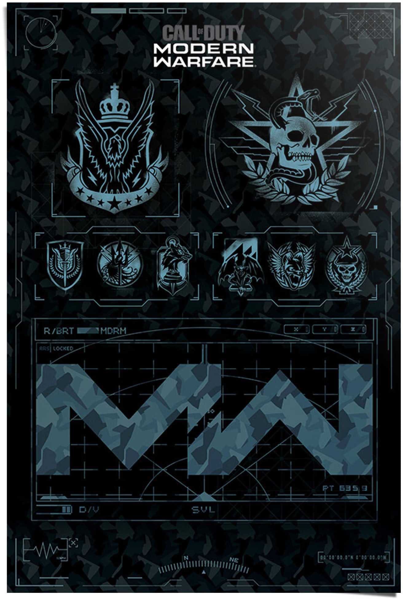 Reinders Poster "Call of Duty Modern Warfare Game" 1 Stk. tlg. günstig online kaufen