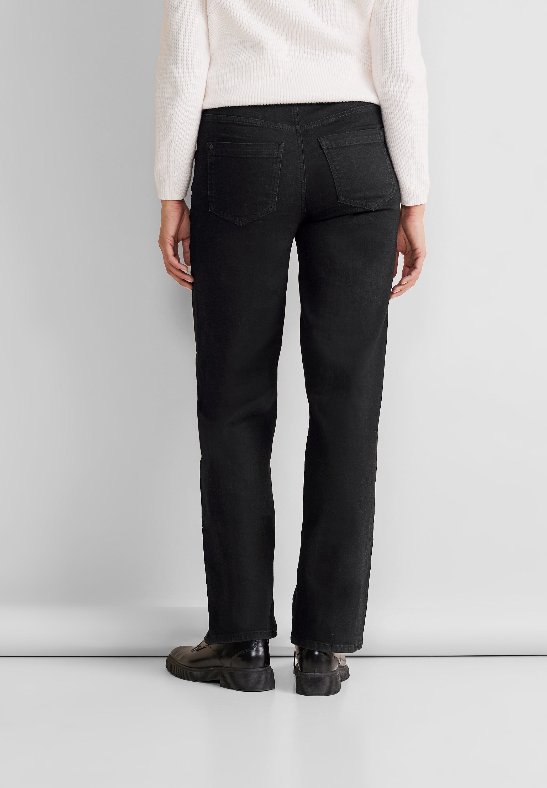 STREET ONE Comfort-fit-Jeans, High Waist