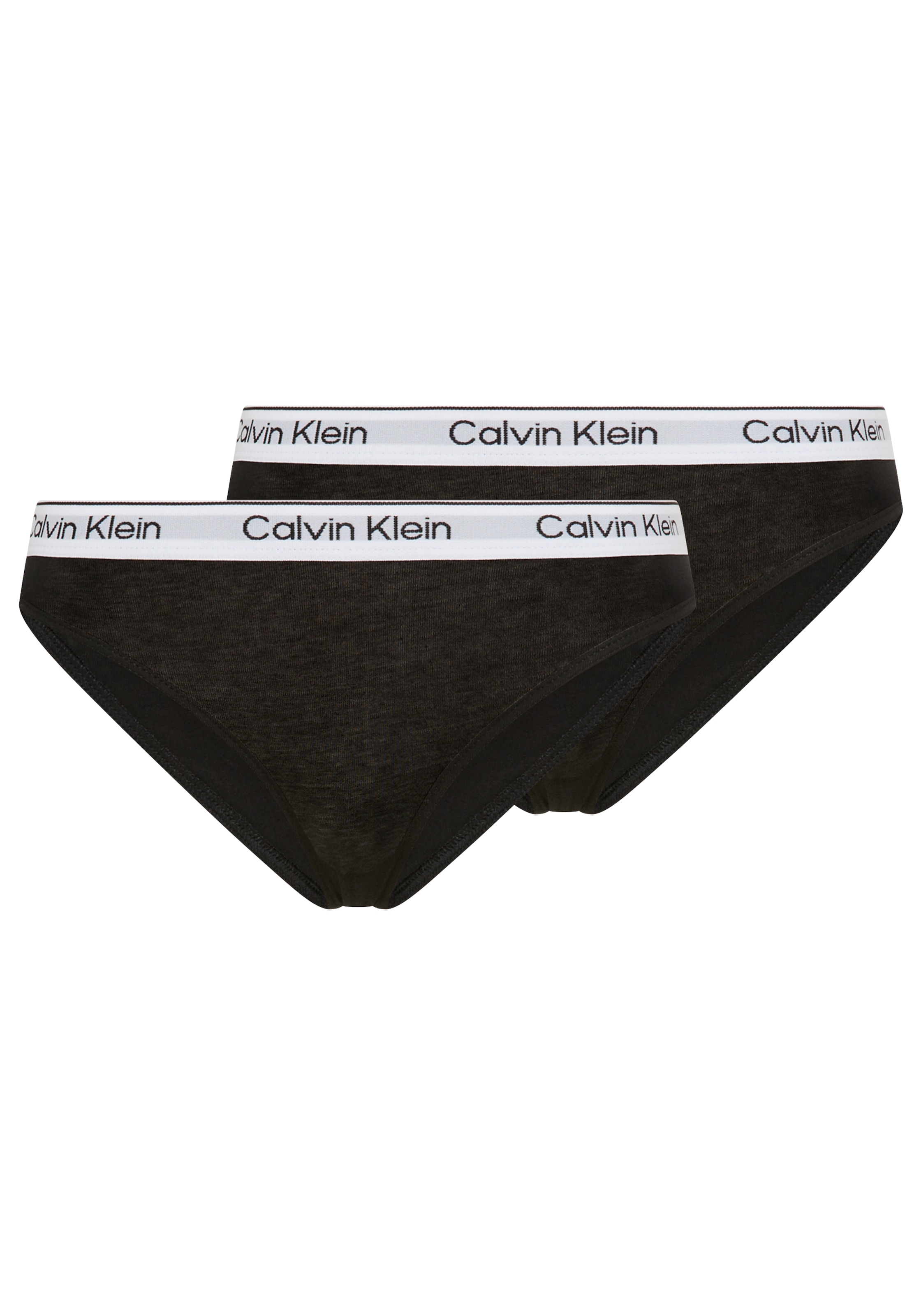 Calvin Klein Underwear "2PK BIKINI" Packung, 2er-Pack, 2 Stk. mit Logobund