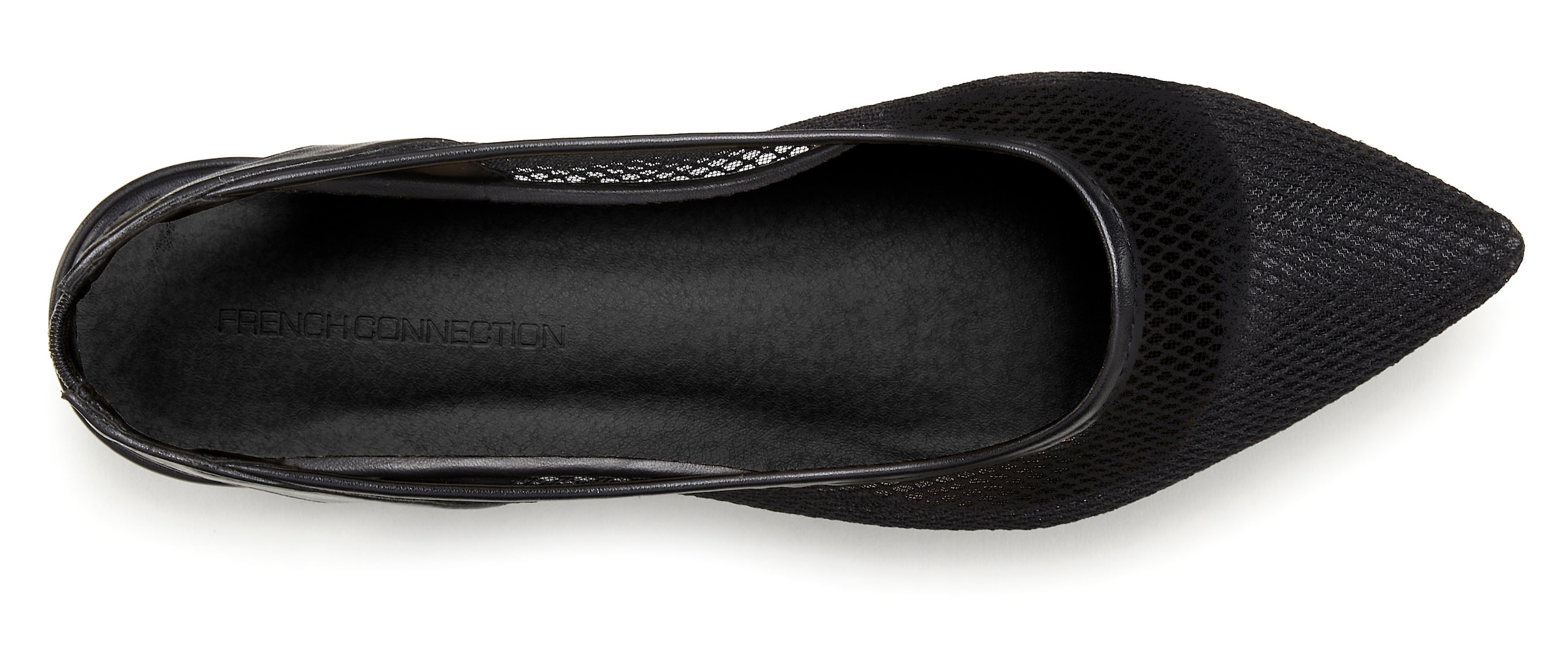 French Connection Ballerina, Slingballerina, Riemchenballerina, Halbschuh, Slipper, Sandale VEGAN