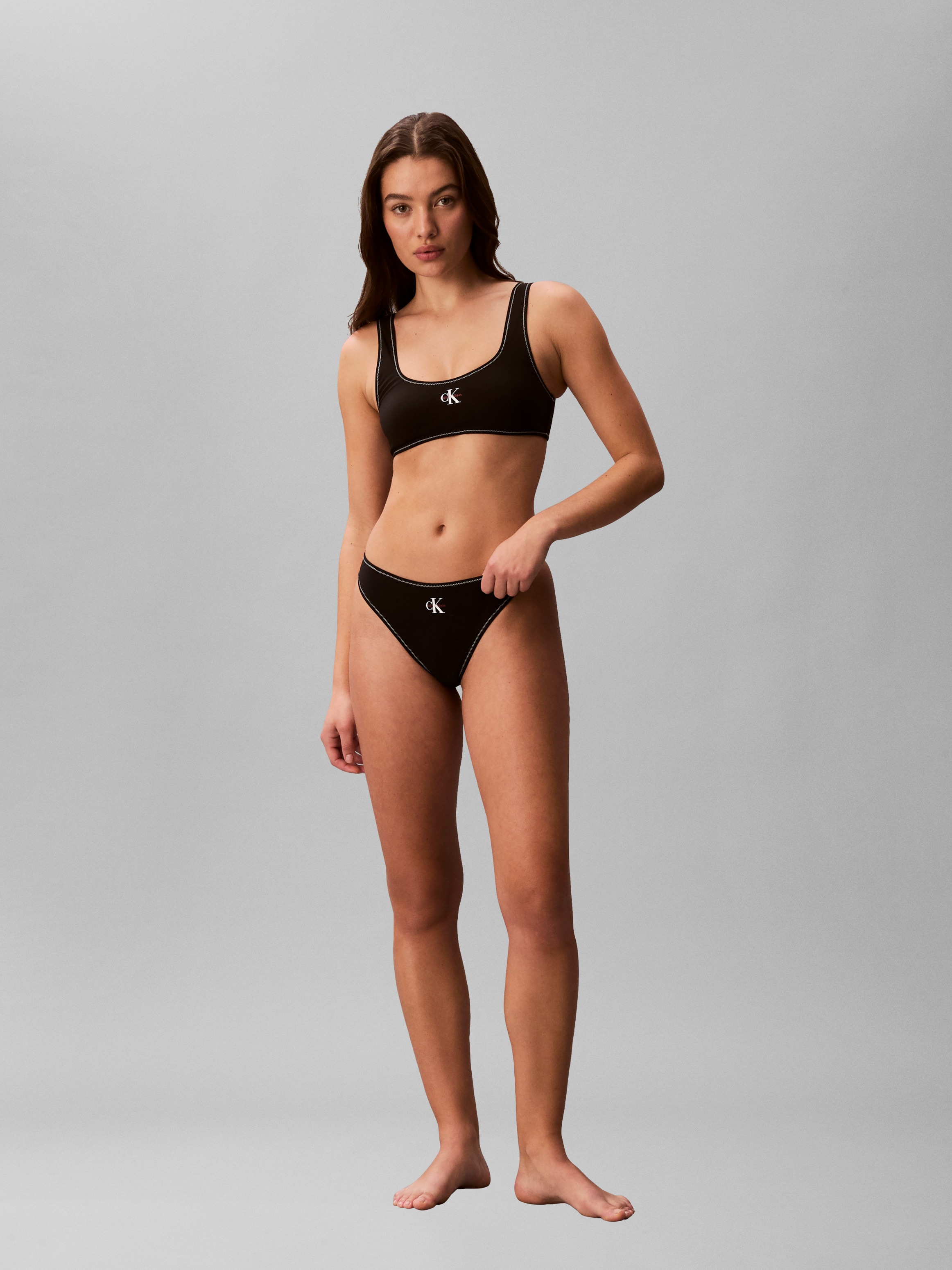 Calvin Klein Underwear Bustier-Bikini-Top Körpernahe Passform