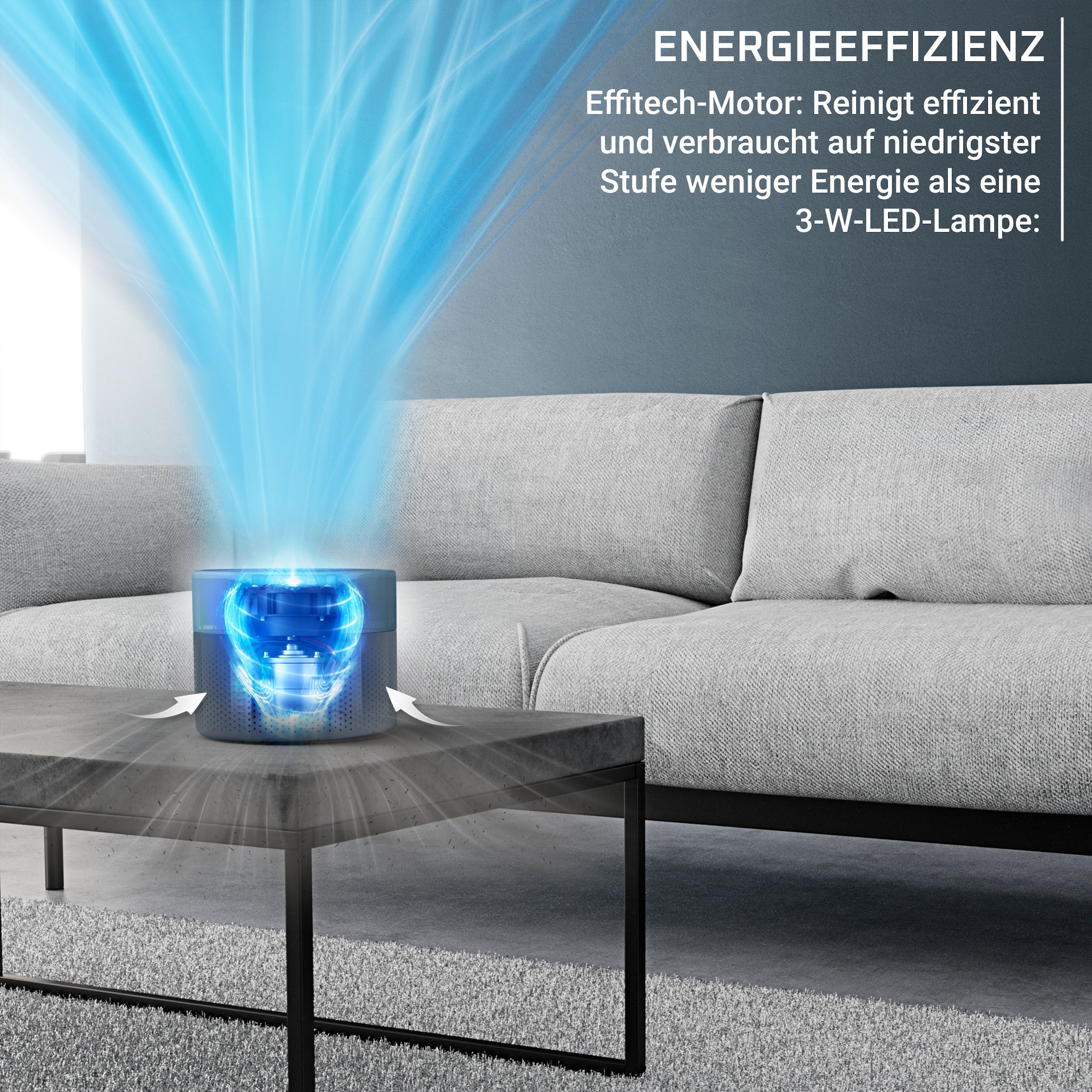 Rowenta Luftreiniger »Pure Air Mini« für 22 qm Räume ultrakompakt, besonders leise, Nachtmodus