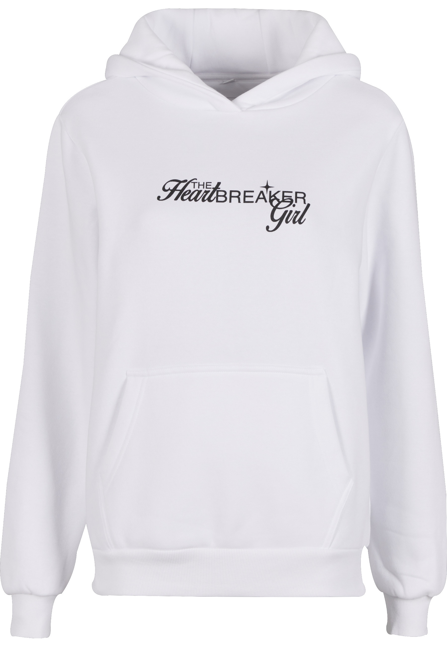 Miss Tee Kapuzensweatshirt "Miss Tee Heartbreaker Girl Ladies Fluffy Hoody" günstig online kaufen
