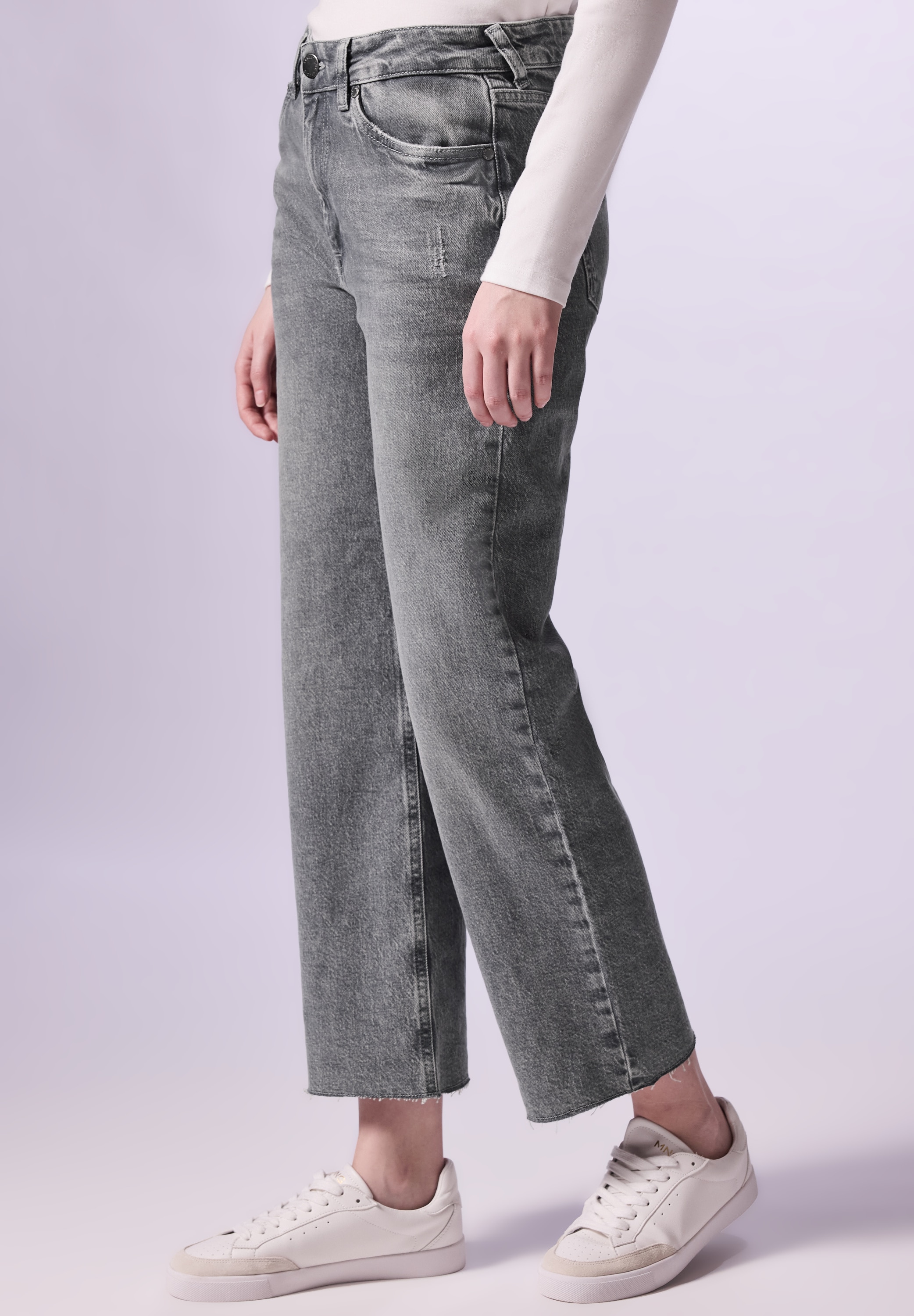 STREET ONE STUDIO Straight-Jeans, Middle Waist