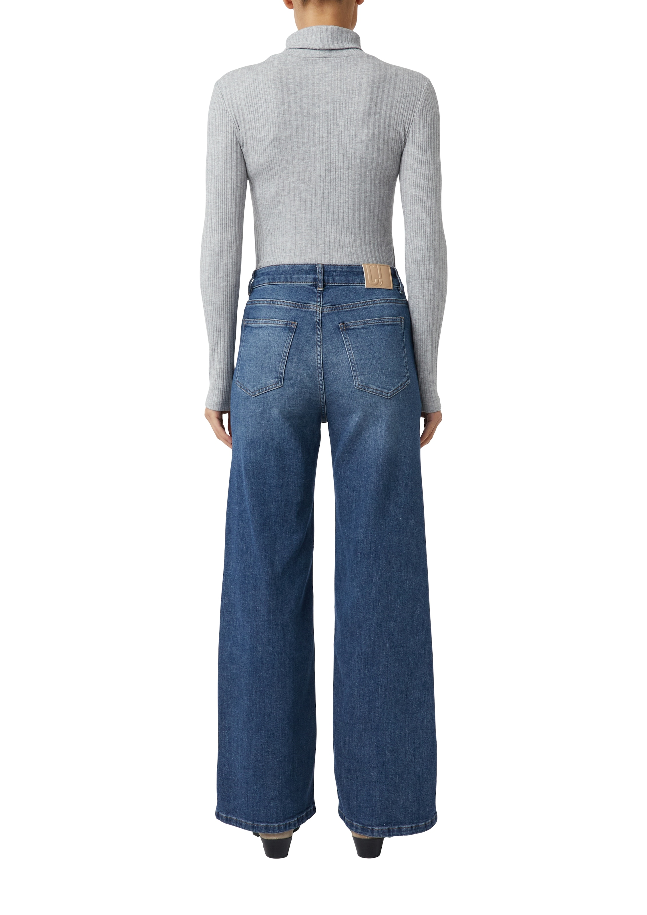 comma casual identity Loose-fit-Jeans »sorgt für eine moderne Silhouette«, washed, casual, loose fit, Baumwollmischung