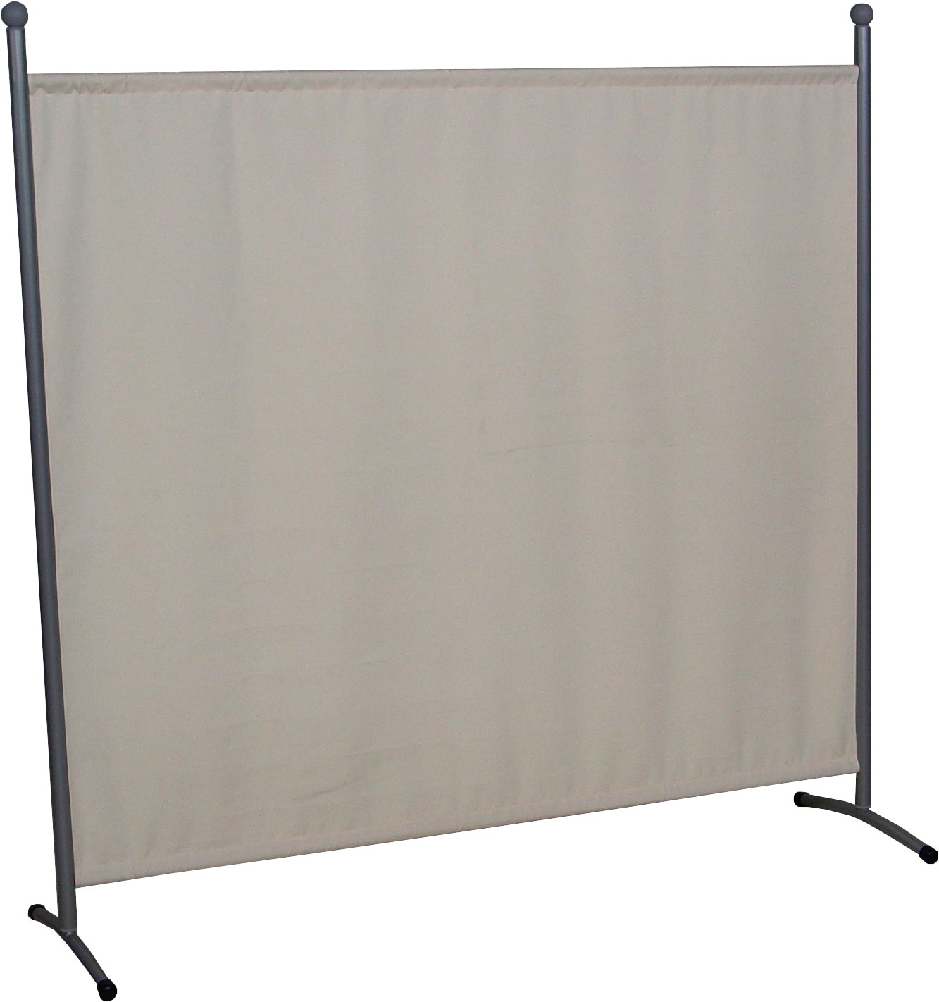 Stellwand "Groß", beige (natur), B:178cm H:178cm, Acryl, Stahl, ANGERER FREIZEITMÖBEL, Stellwände, (B/H): ca. 178x178 cm