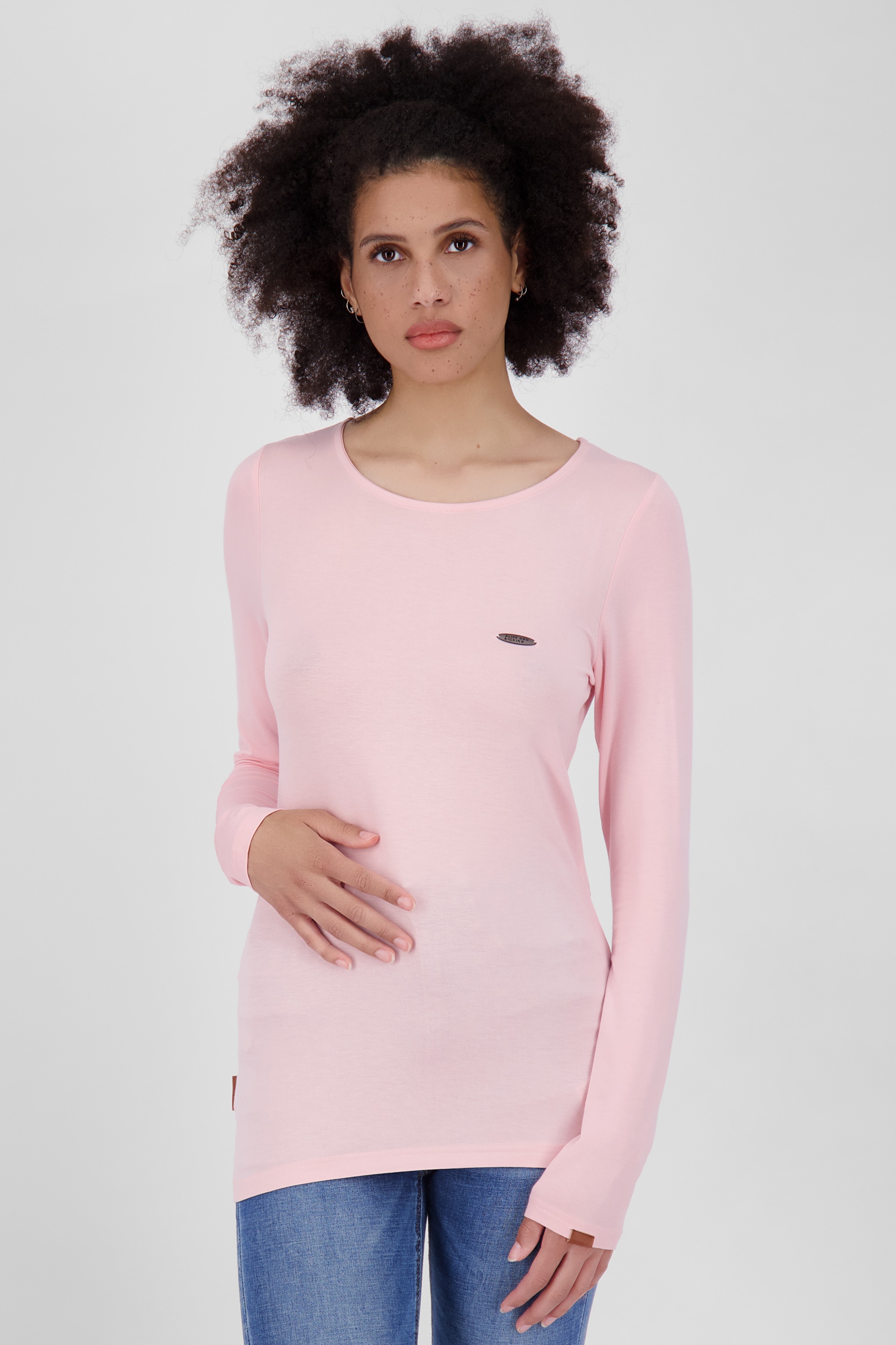 Alife & Kickin Langarmshirt »ALIFE AND KICKIN SinaAK Longsleeve Damen Langarmshirt«