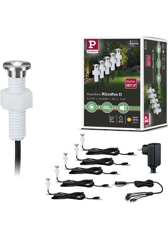 Paulmann LED Einbauleuchte »Outdoor Plug & Shine EBL Starterset MicroPen II«,... kaufen