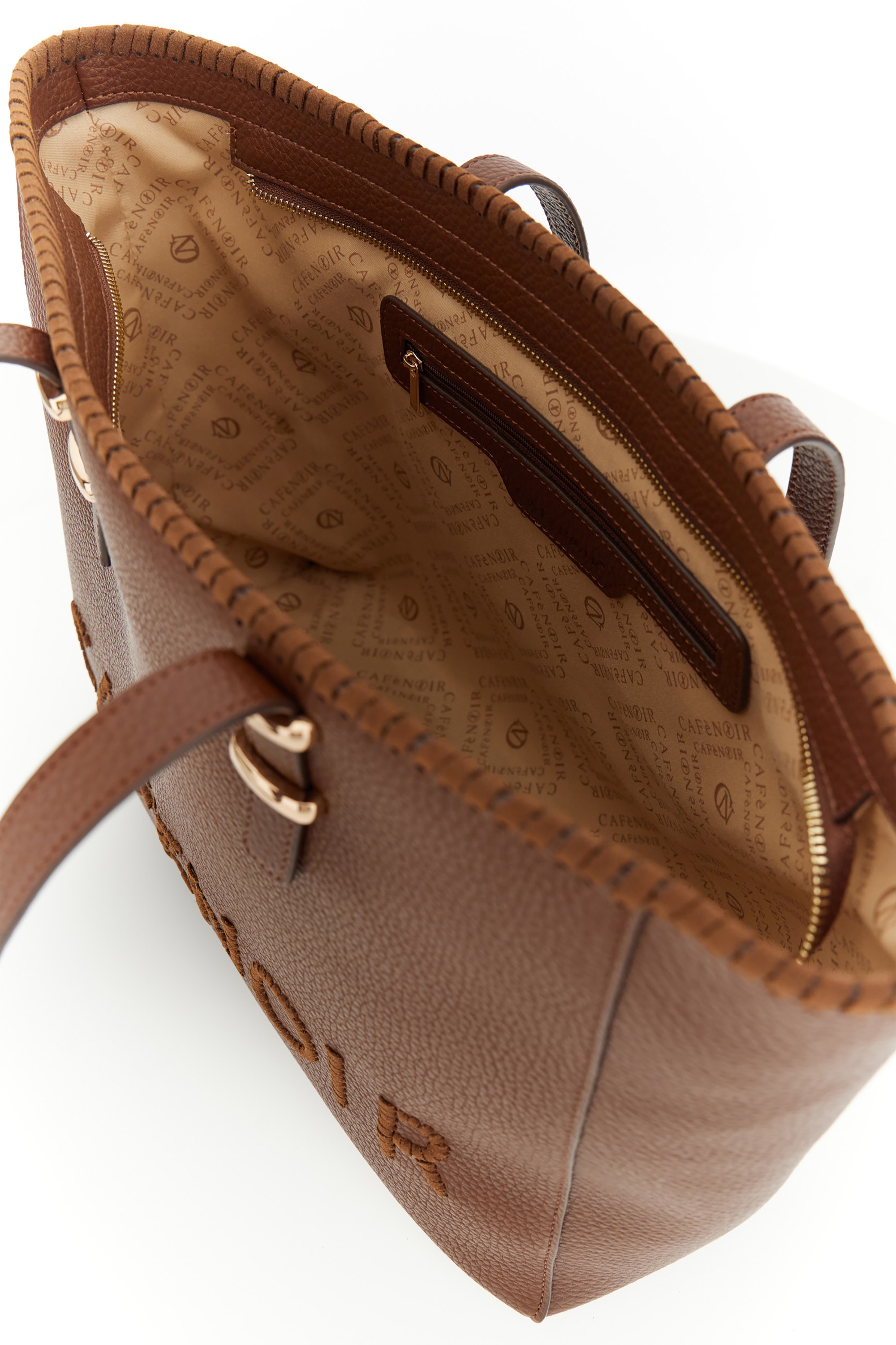 CAFèNoir Tragetasche »SHOPPER WITH FLAT HANDLES C3MF1116 Damen« Tragetasche Damen, Shopper, Einkaufstasche, Fashion, Lifestyle, Sale