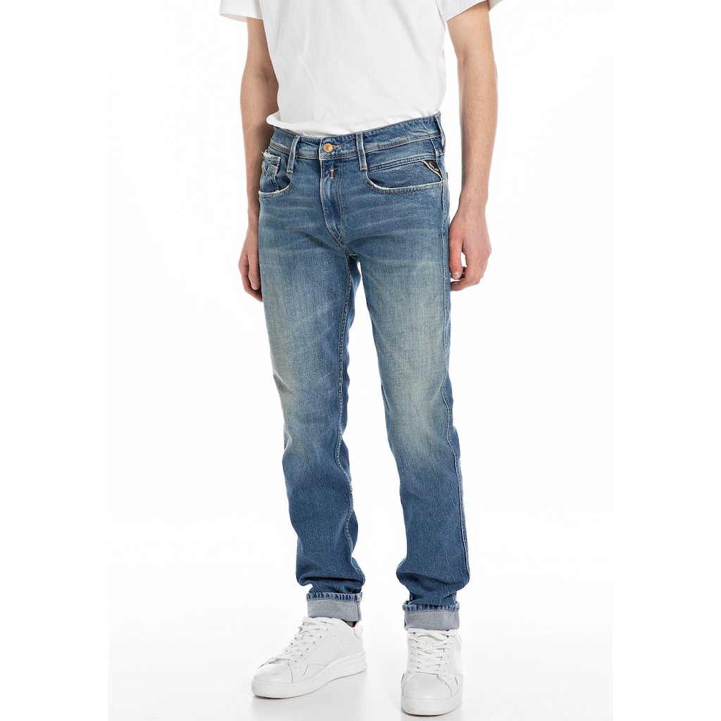 Replay Slim-fit-Jeans »ANBASS HYPERFLEX BIO«