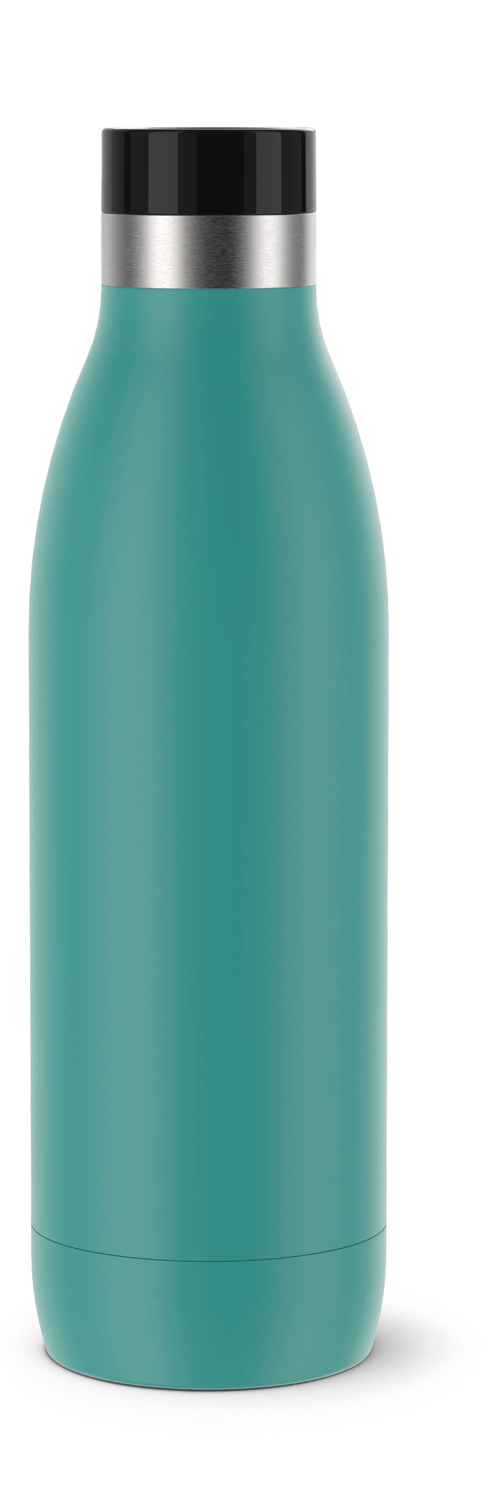 Emsa Isolierflasche »Trinkflasche Bludrop«, (1 tlg.), Edelstahl, Quick-Press Deckel, 360° Trinkgenuss, 12h warm/24h kühl