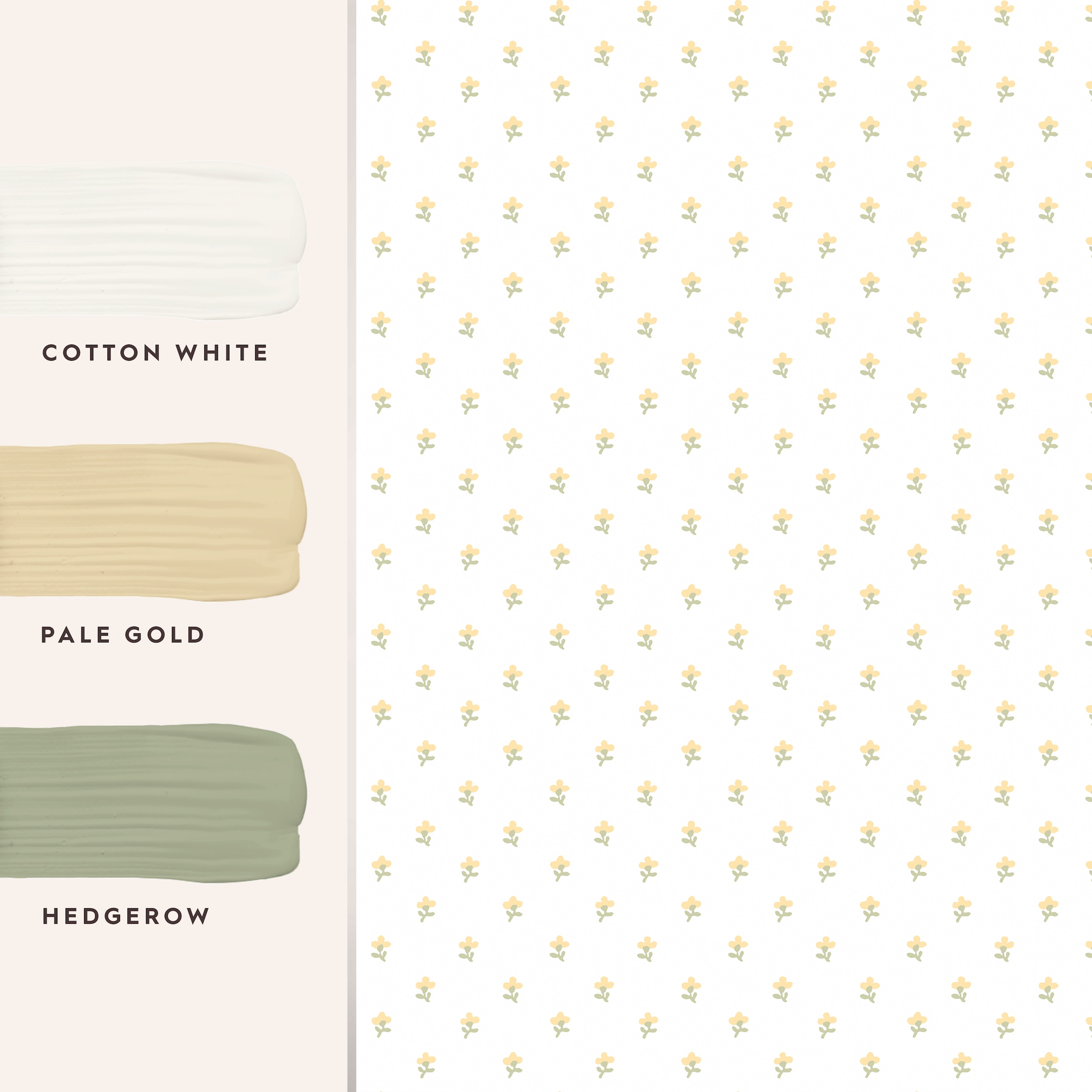 LAURA ASHLEY Vliestapete »Wood Violet Ochre Yellow«, 10mx52cm